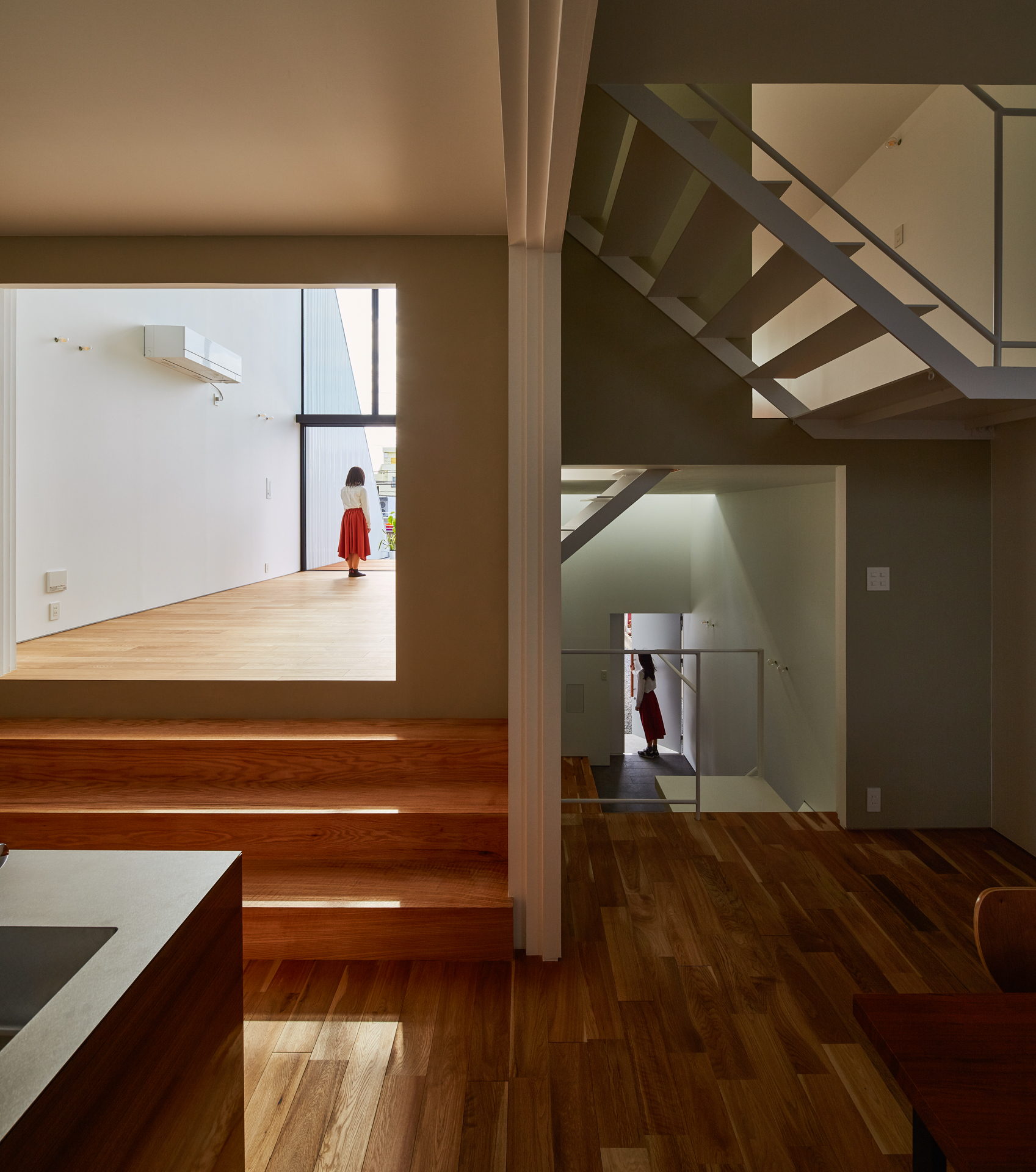 Interior view of the kitchen, Photo by APERTOZERO