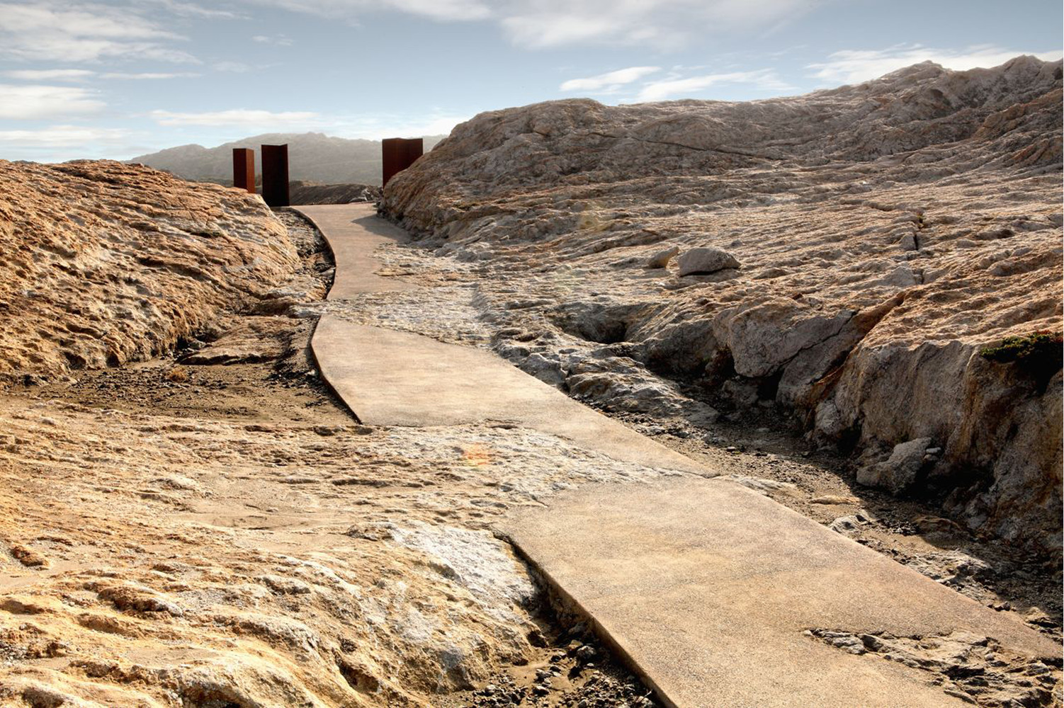 Pegmatite tranch Tudela-Culip Restoration Project, Source by EMF