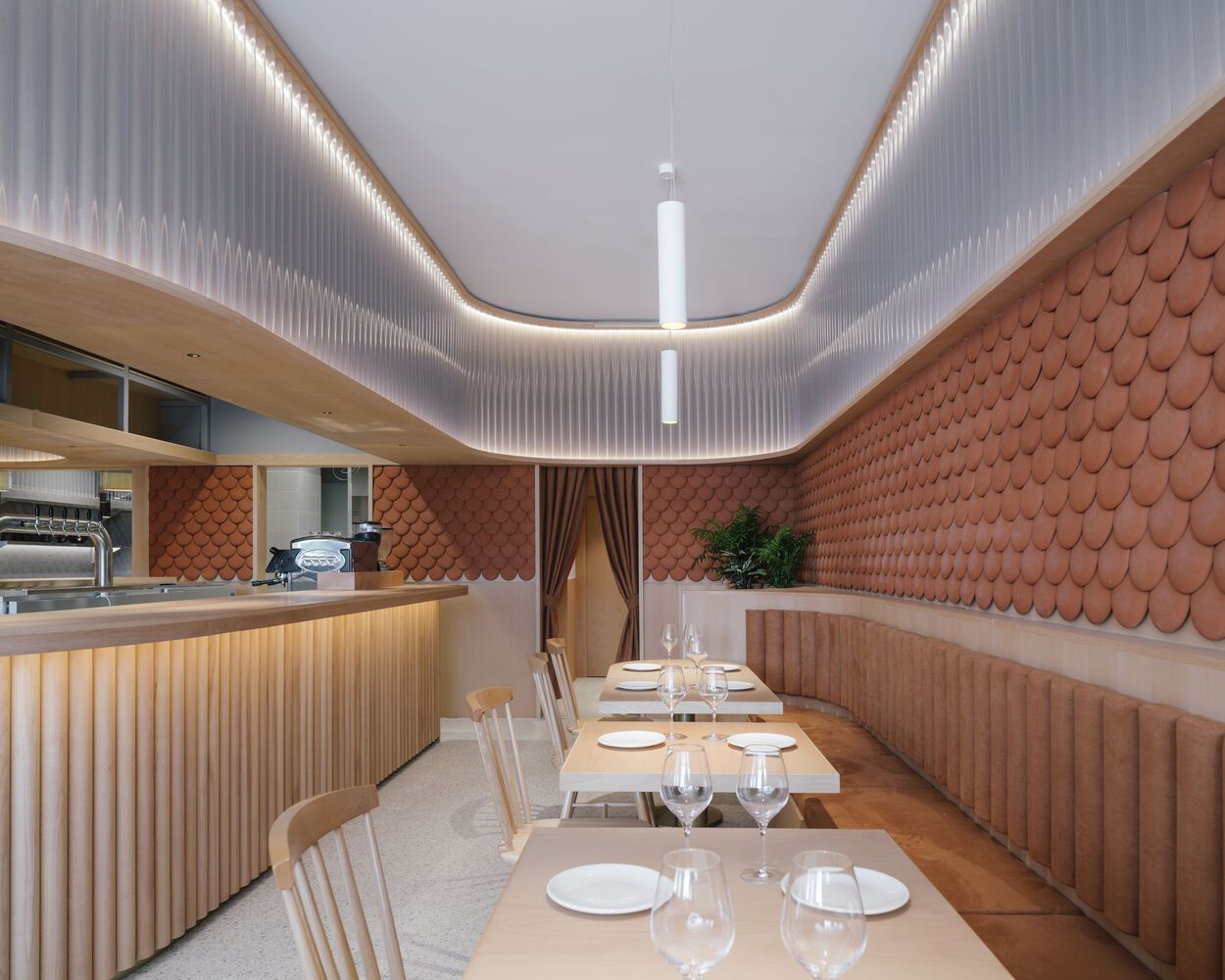 LED Light Adds to the Impression of the Room