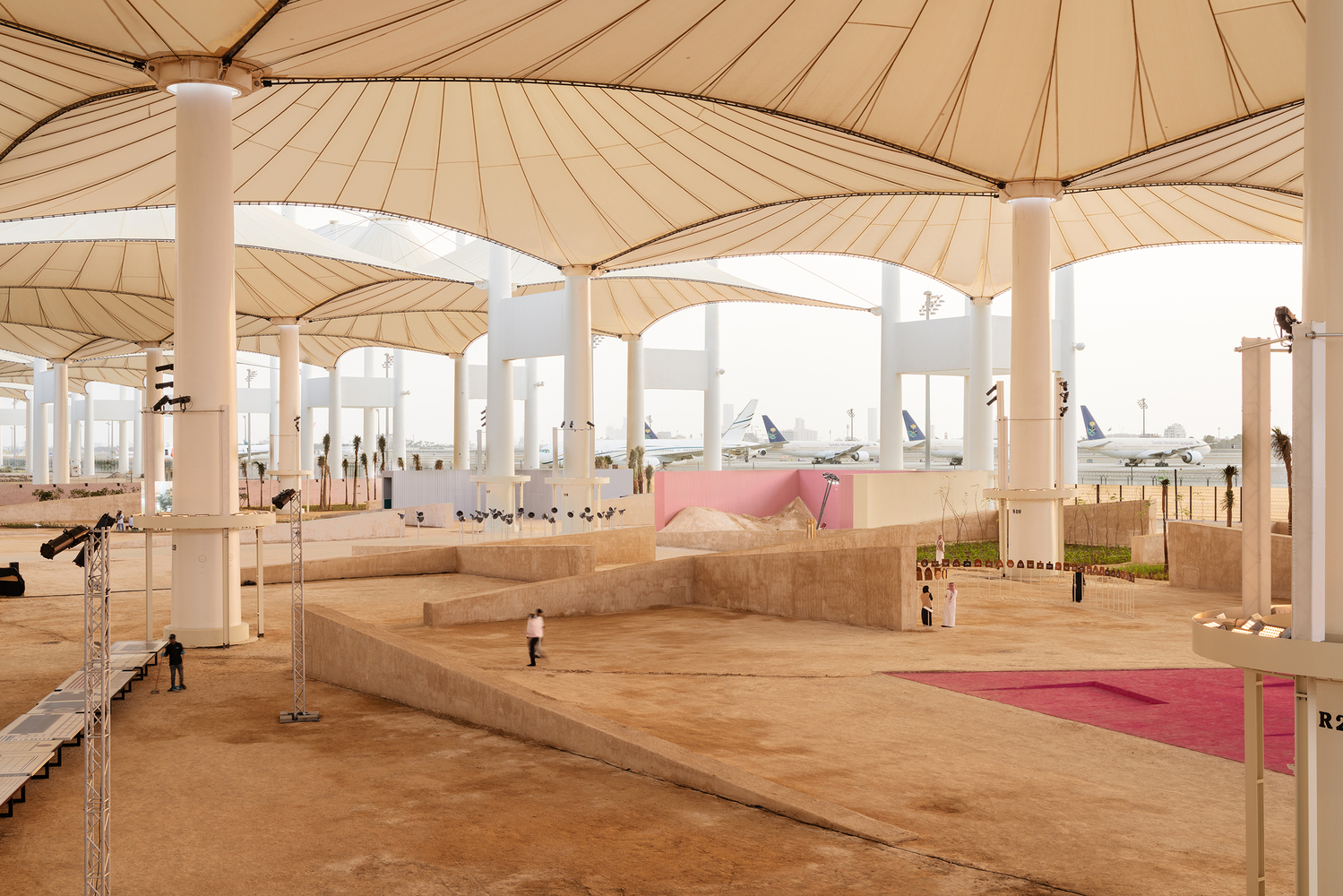 A Desert-like Landscape of Islamic Arts Biennale 