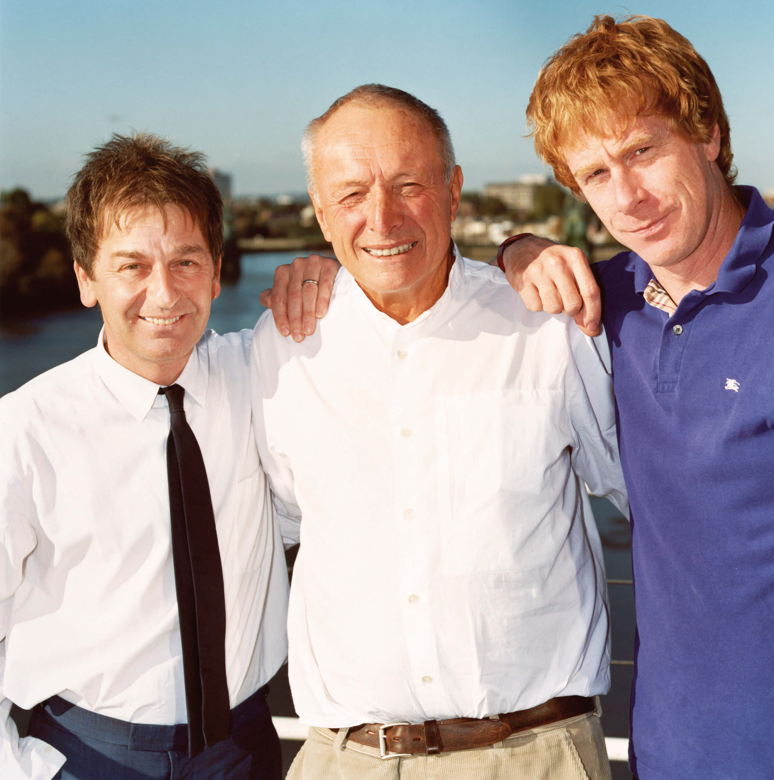 Graham Stirk, Richard Rogers, and Ivan Harbour (cr: RSHP)