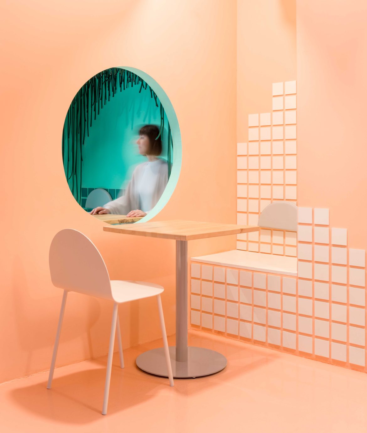 Chairs and Windows Inspired by the Shape of Bao Bun