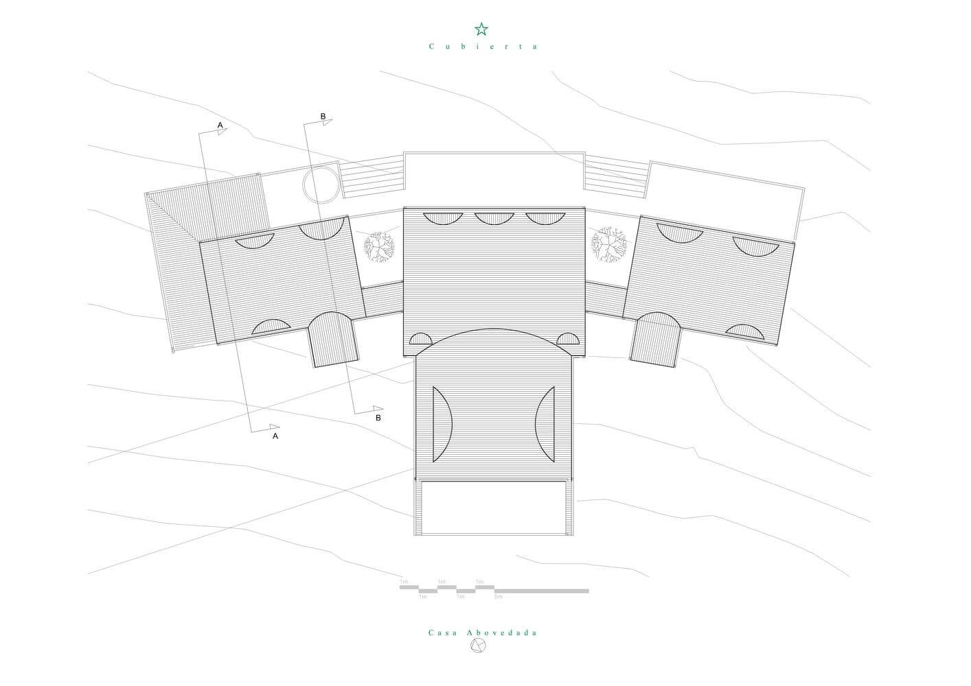 Sketch Casa Abovedada / Edward Rojas Arquitectos