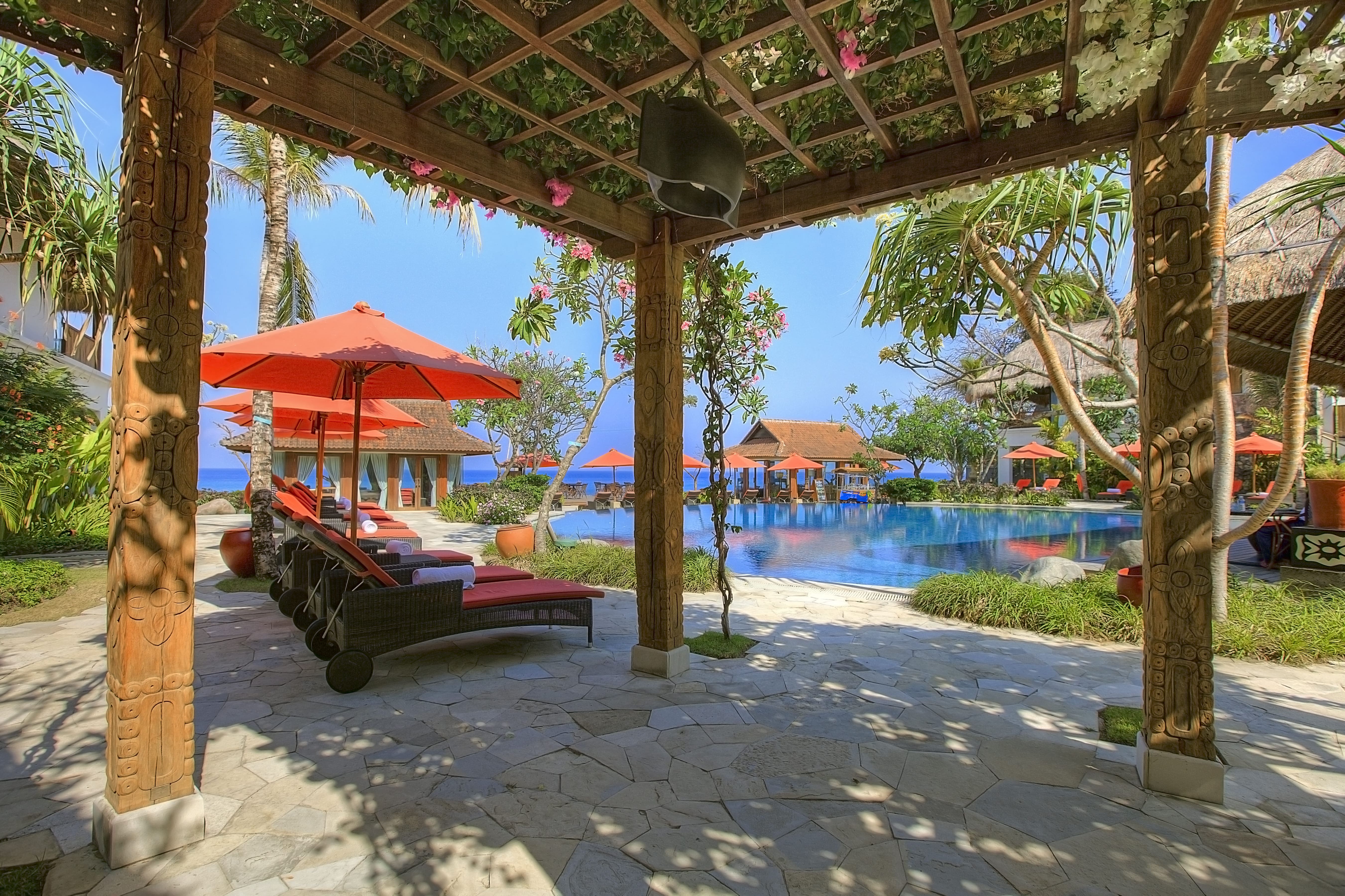 this resort is designed with a classic architectural style approach typical of the local area