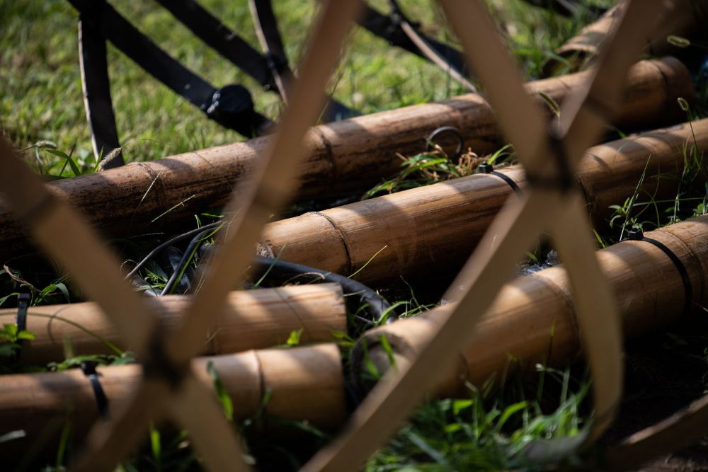 Kengo Kuma Multisensory Bamboo Installation