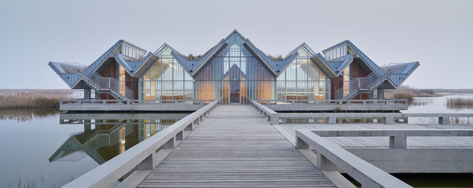 Wetland Research and Education Center by atelier Z+