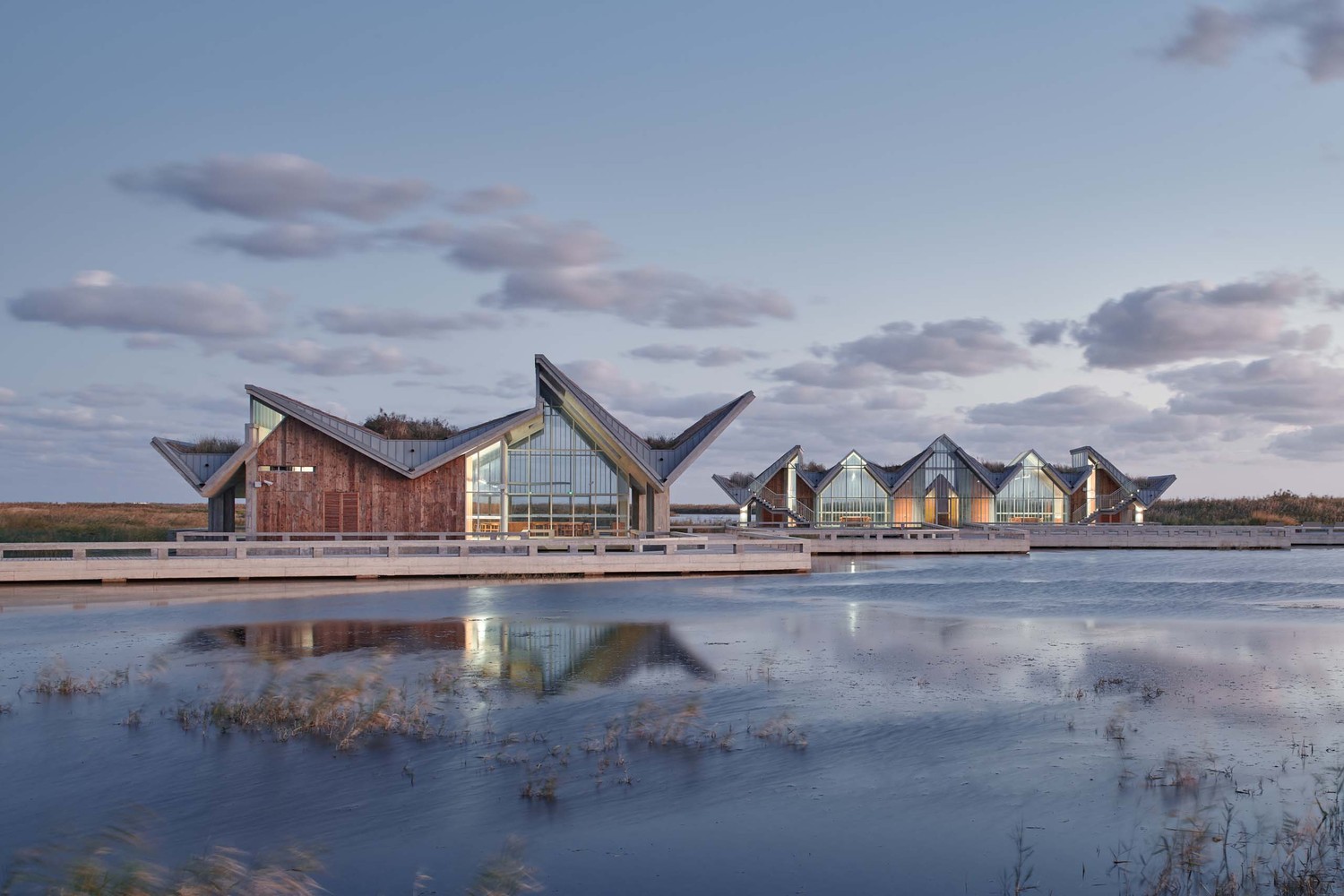 Wetland Research and Education Center by atelier Z+