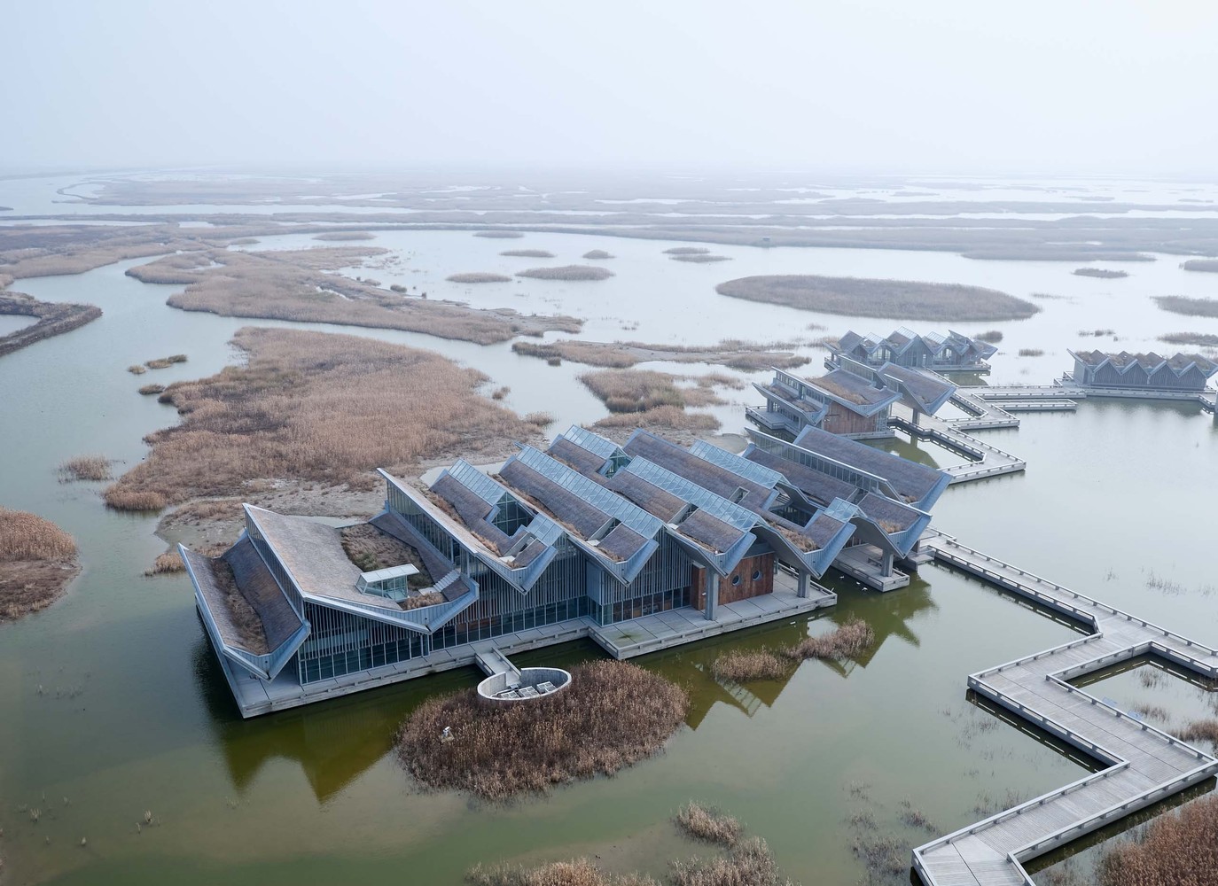 Wetland Research and Education Center by atelier Z+