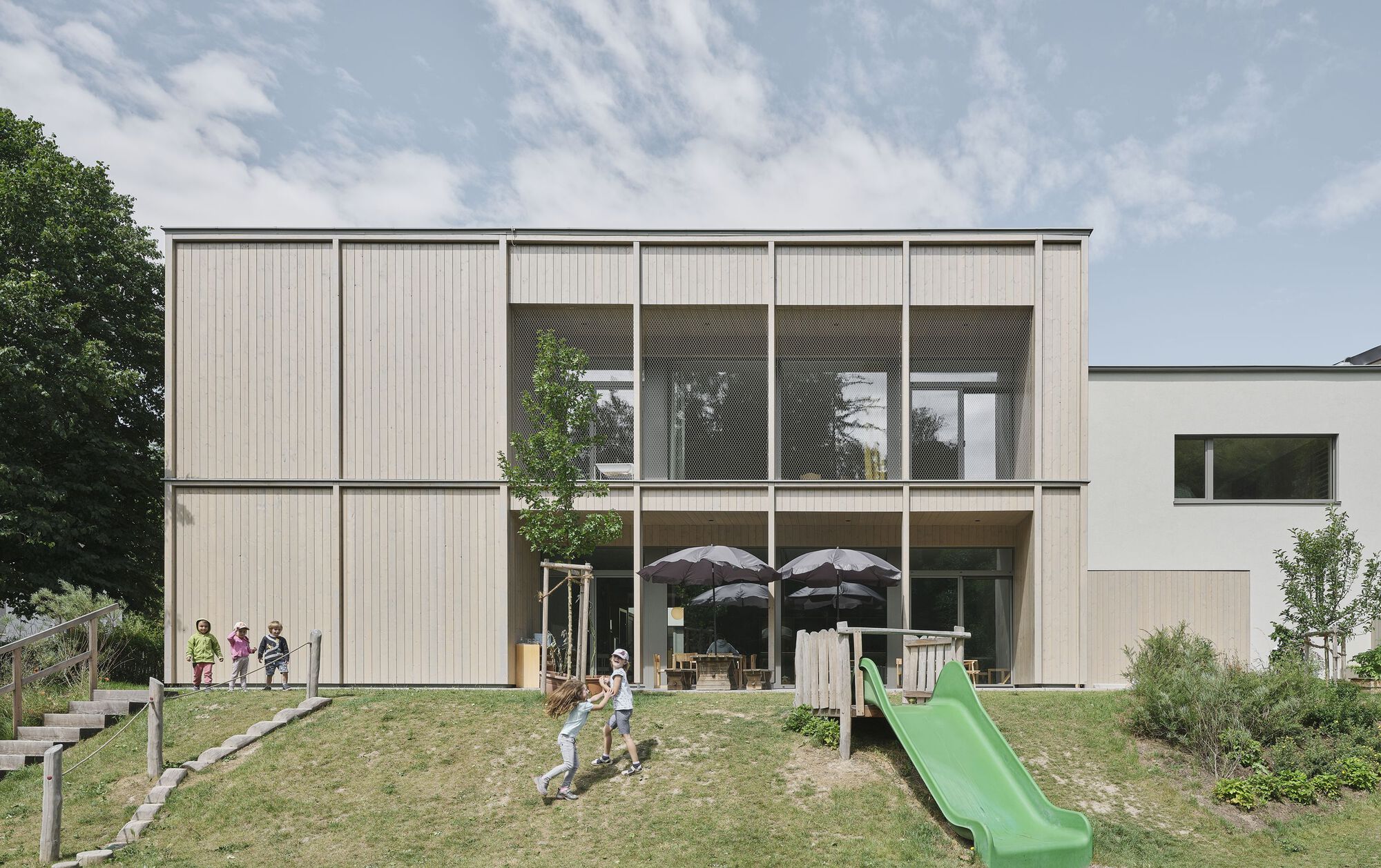 Kindergarten Kaumberg by Baukooperative (cr: David Schreyer)