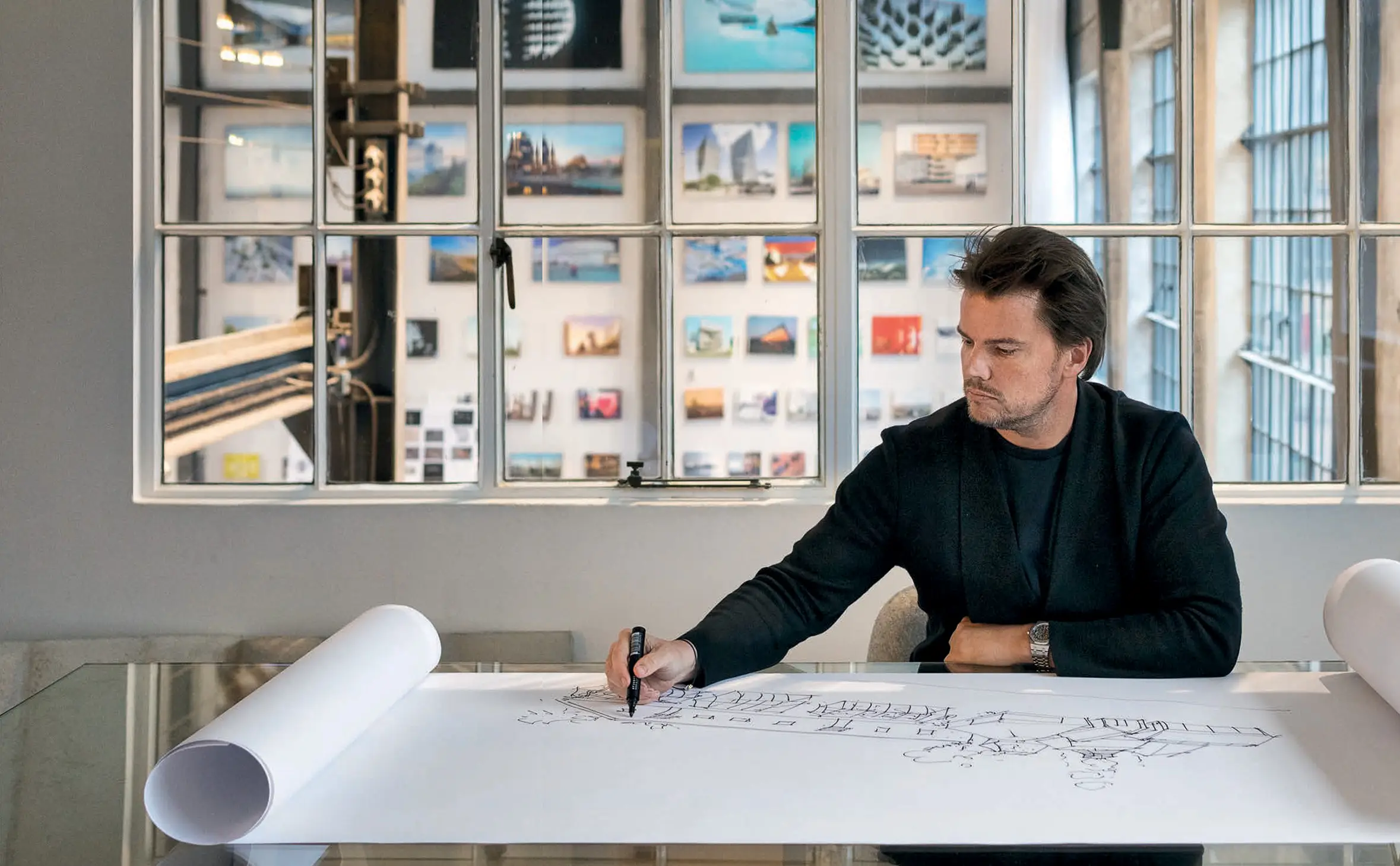 Portrait of Bjarke Ingels (cr: BIG)