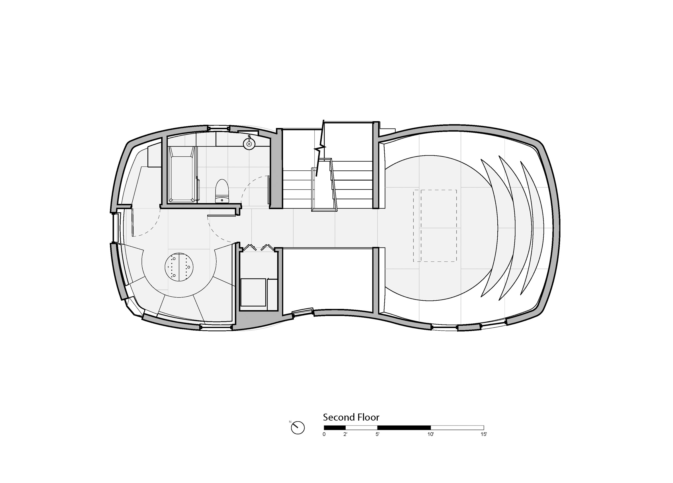 The first floor plan