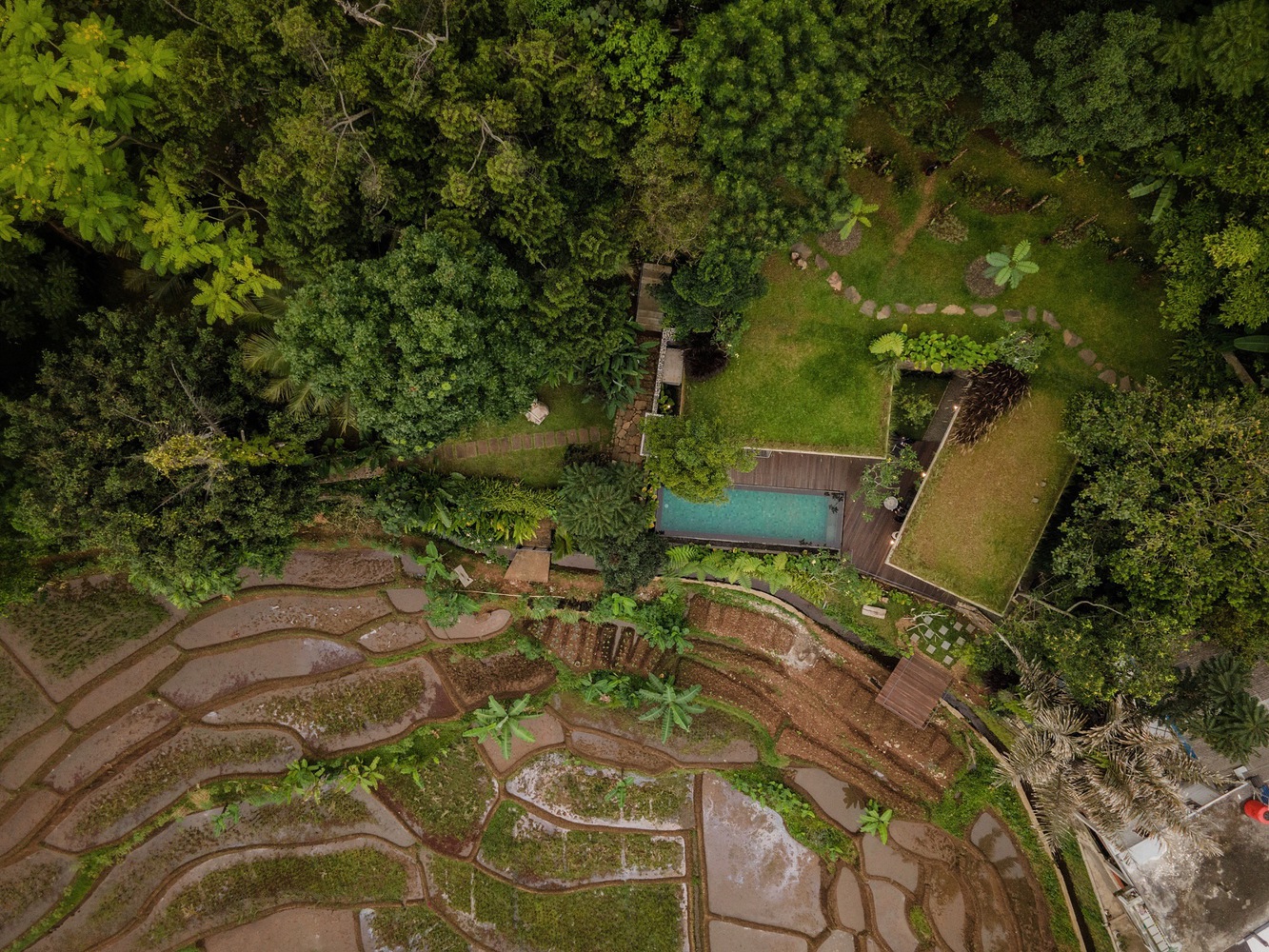 Sawasae Bunisari view from above, Photo by Bayu Ariyanto
