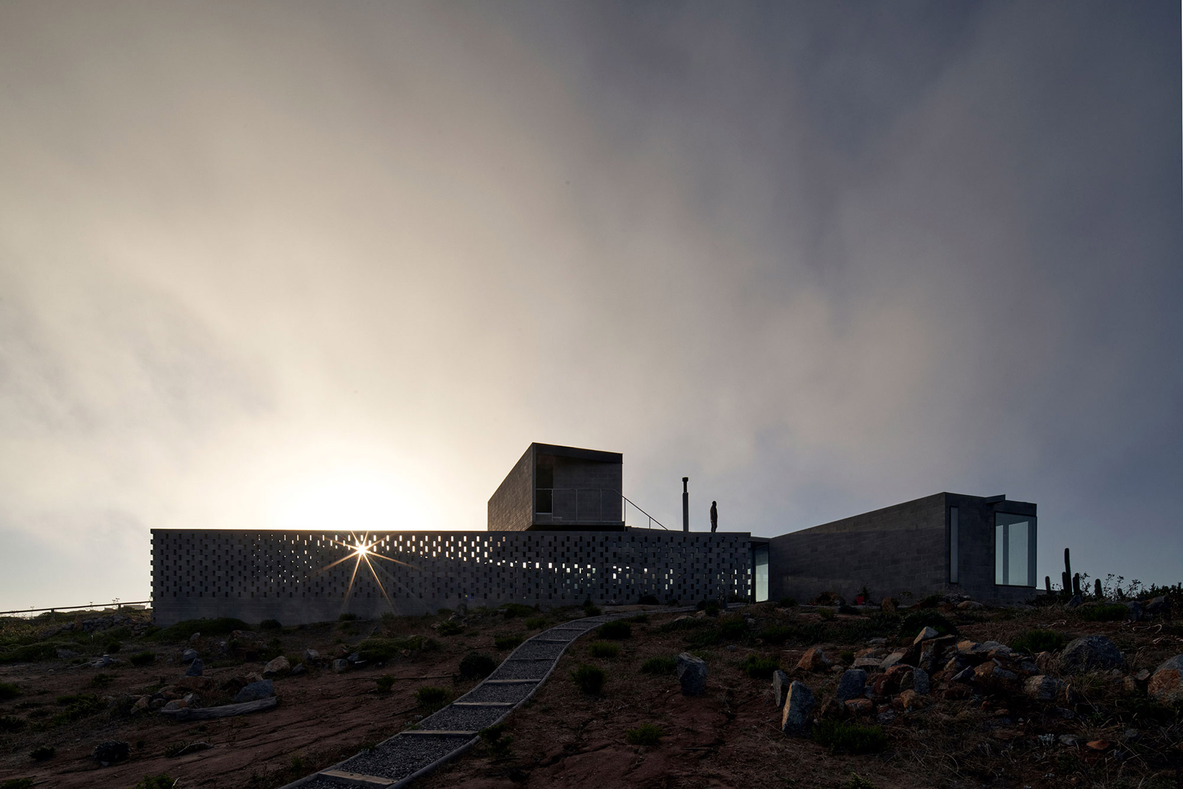 Exterior of the top floor of LBS house.Â (Image courtesy ofÂ CristÃ³bal Palma)