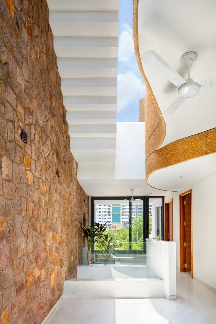 Interior Living room of The People Tree House, Photo by Andre J Fanthome