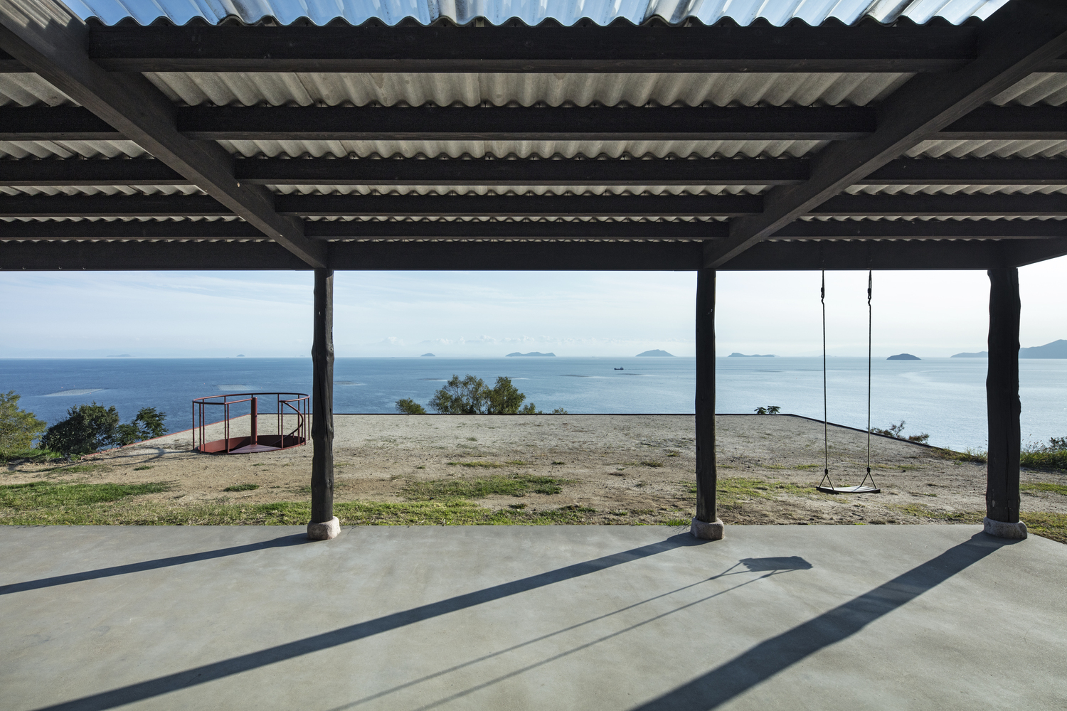 Dokubo and El Amigo view from main House, Photo by Kenta Hasegawa