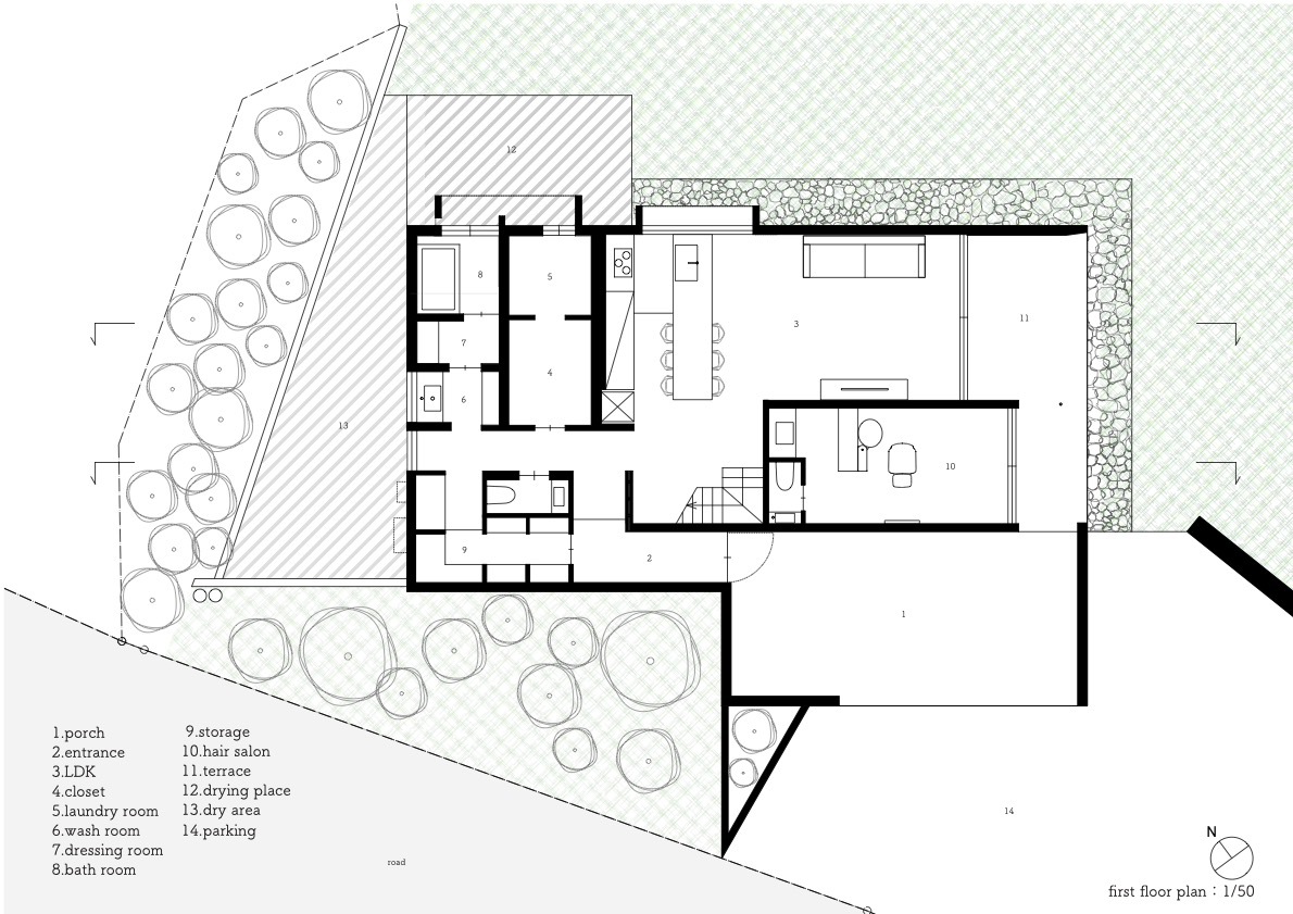 House in Toguchi by Sakai Architects