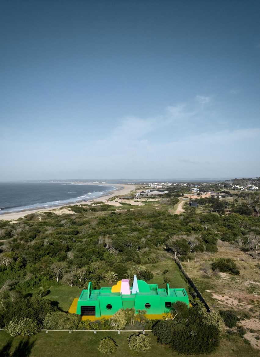 bird view Casa Neptuna, Photo by  Cristobal Palma