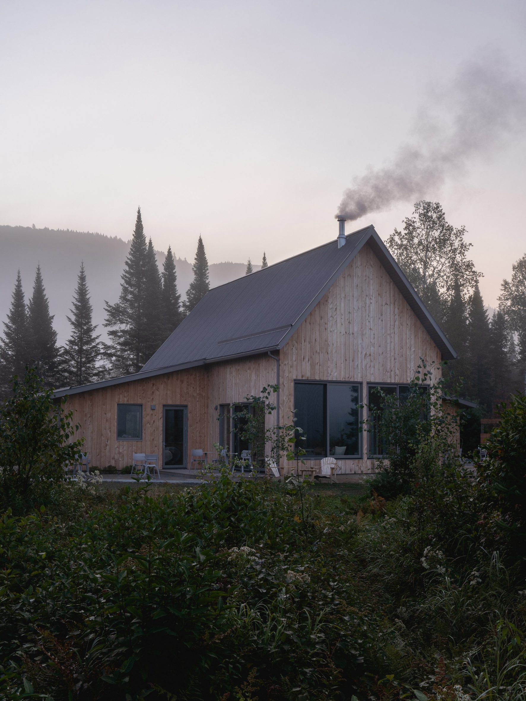 landscape view of Farouche Tremblant, Photo by RaphaÃ«l Thibodeau