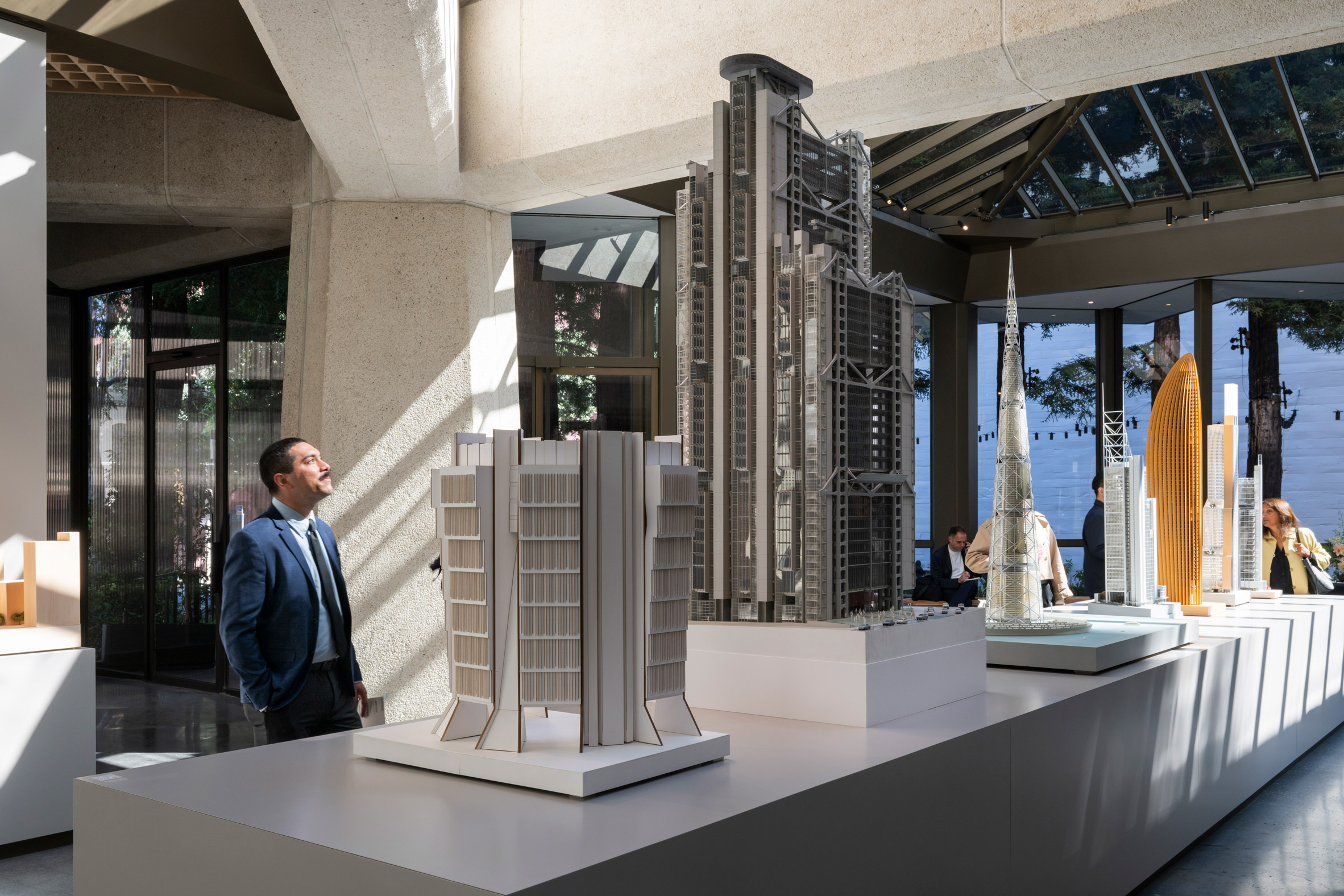 14 Skyscrapers Exhibition by Foster + Partners (cr: Foster + Partners) 