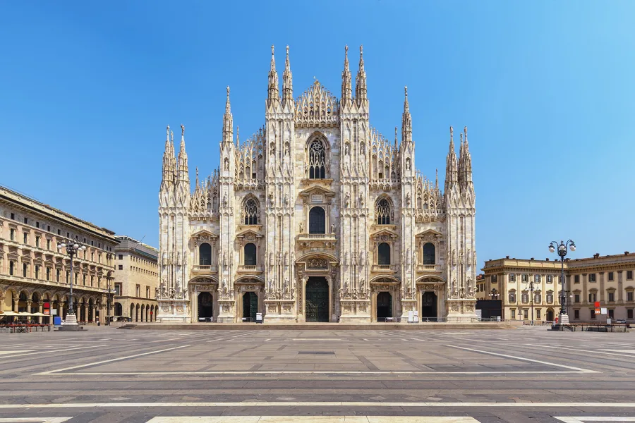 Milan Cathedral (cr: Britannica)