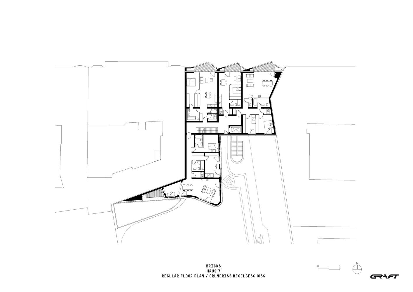 GRAFT Bricks Regular Floor Plan