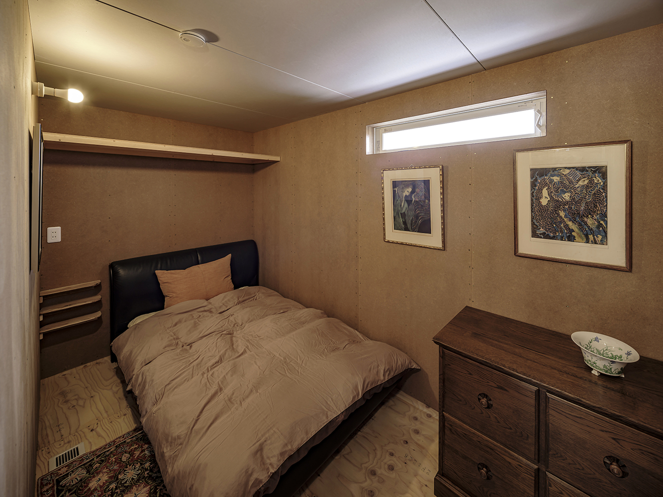 Interior bed room House for G, Photo by Chiba Masato