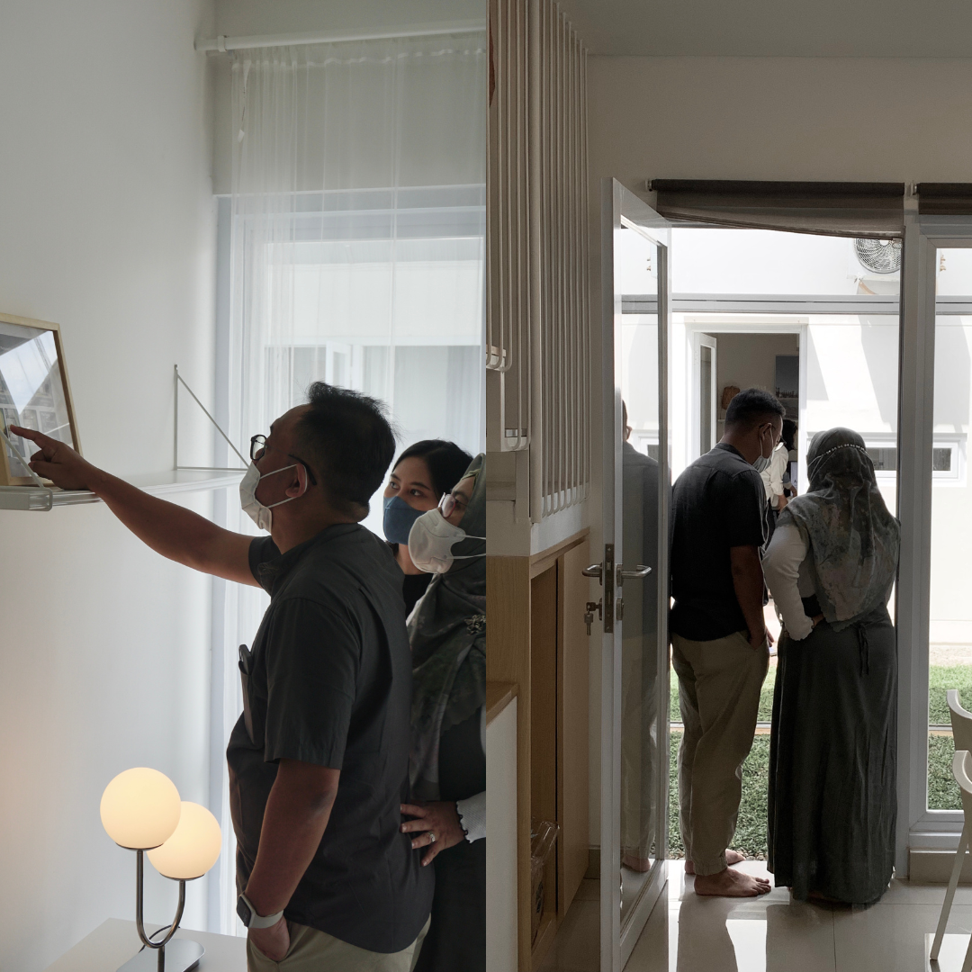 Participants Explore the Amular Home Tour