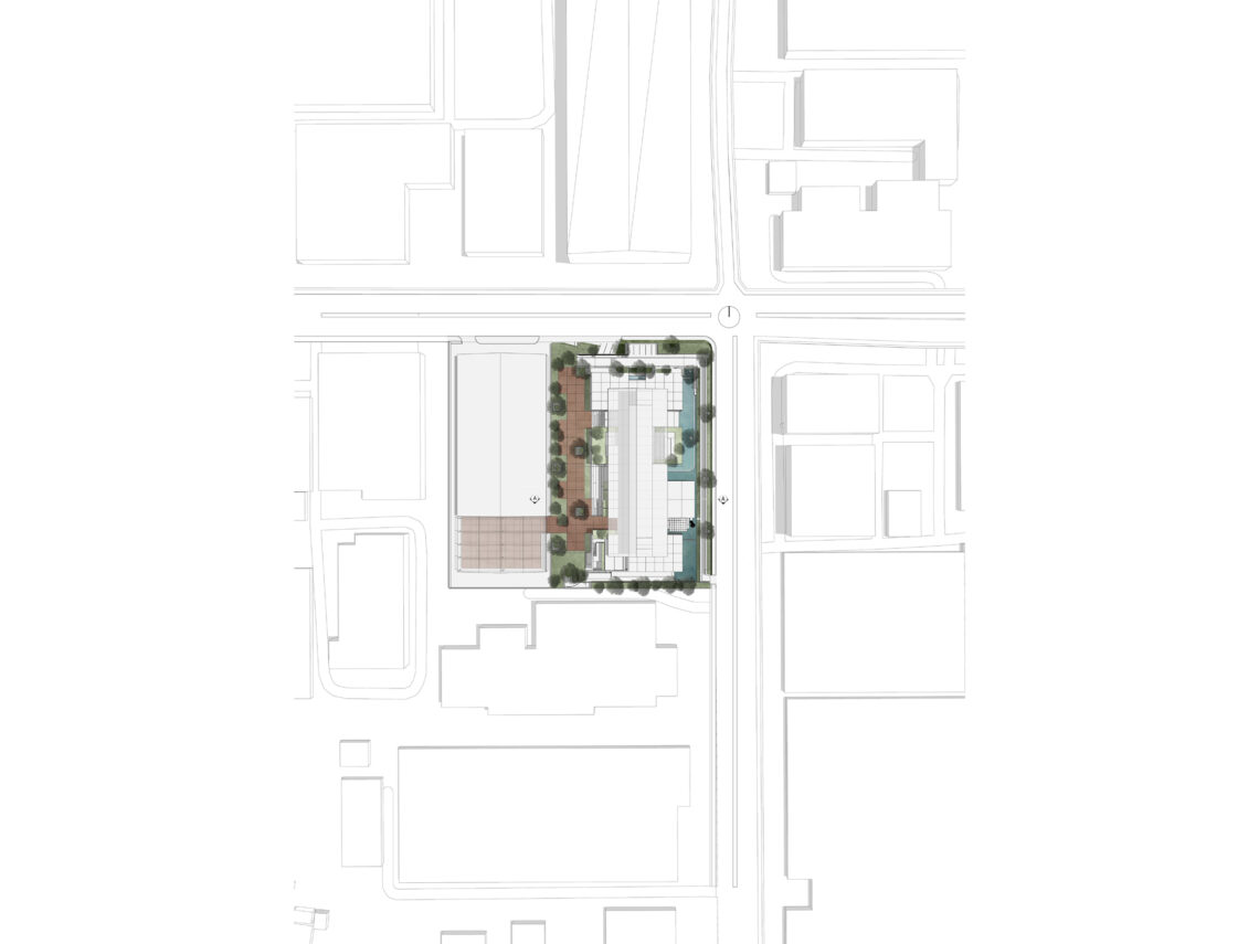 site plan by wahana architects