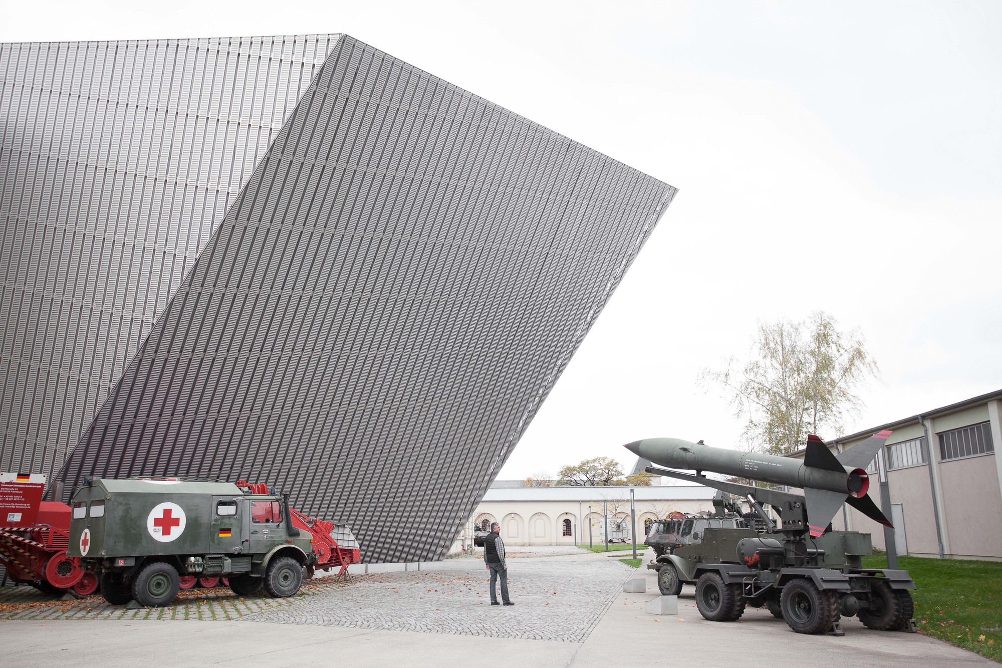 Military History Museum, by Daniel Libeskind