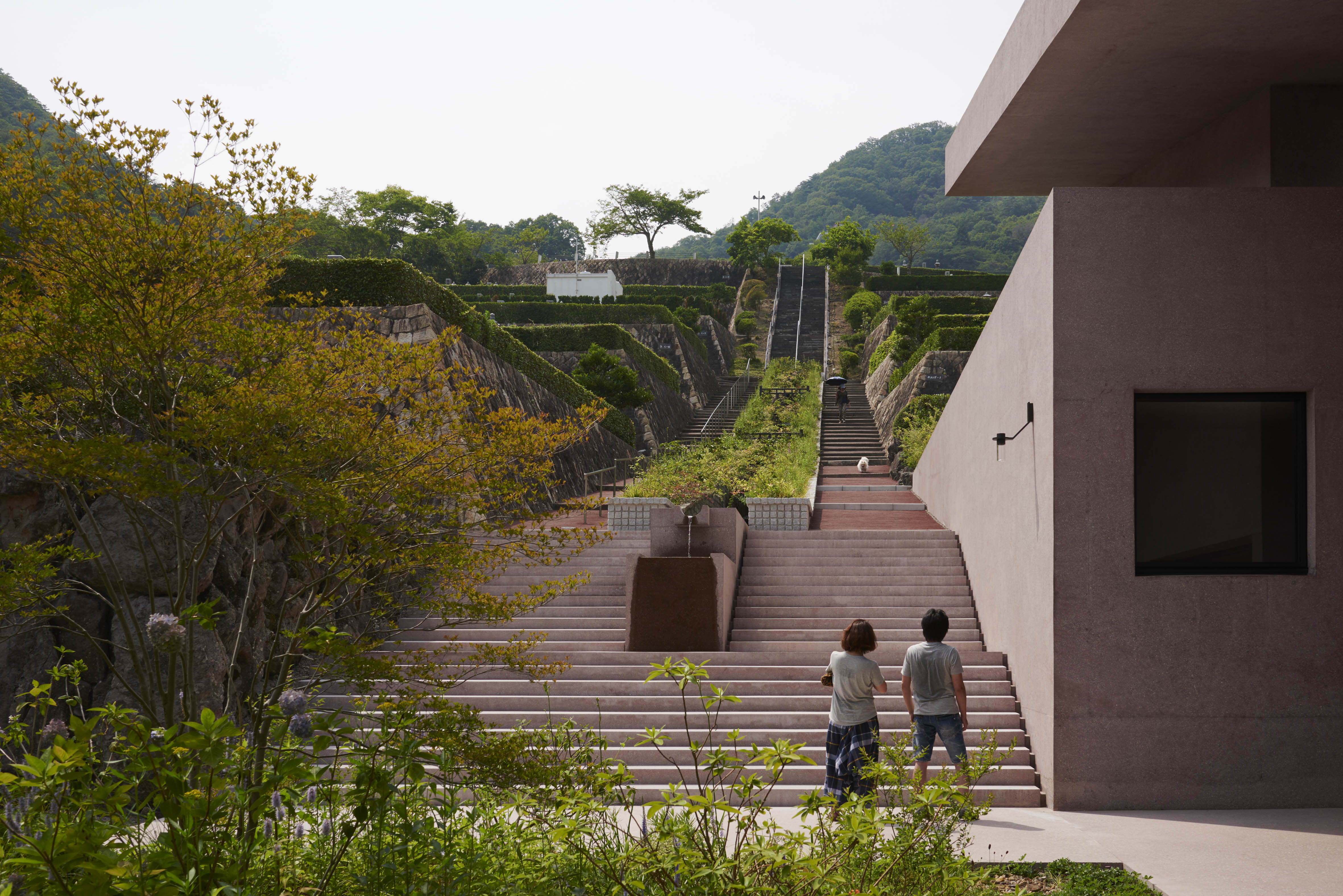 Inagawa Cemetery Chapel and Visitor Center by Sir David Alan Chipperfield CH, photo courtesy of Keiko Sasaoka