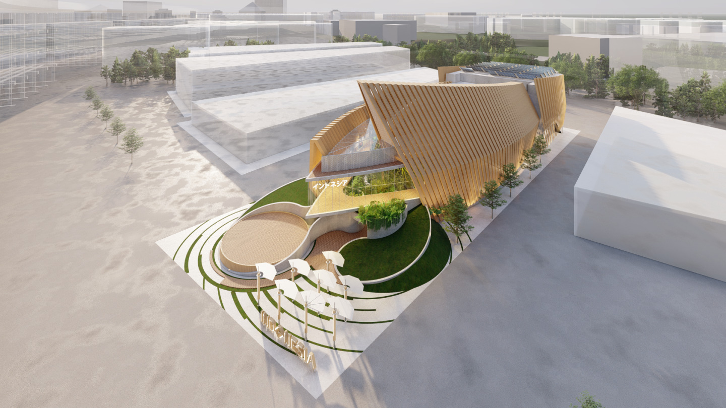 Indonesia Pavilion Design at Expo 2025 Osaka (cr: Indonesia Pavilion)