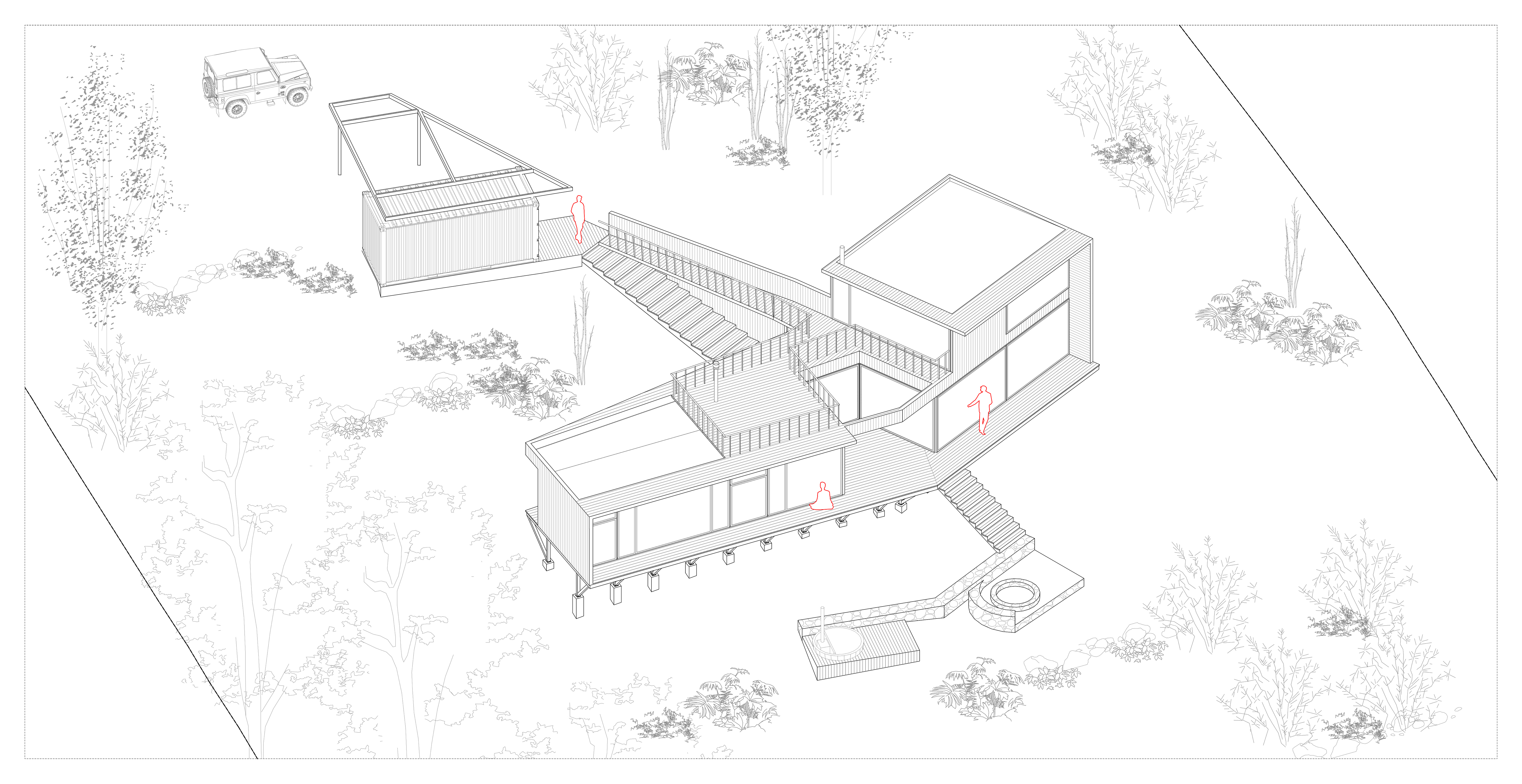 Isometric, Source by NicolasCRUZarquitectos