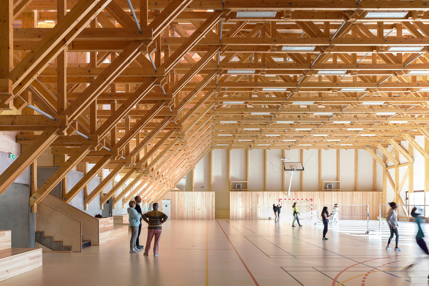 Jean Lamour Gymnasium by Studiolada (cr: Olivier Mathiotte)