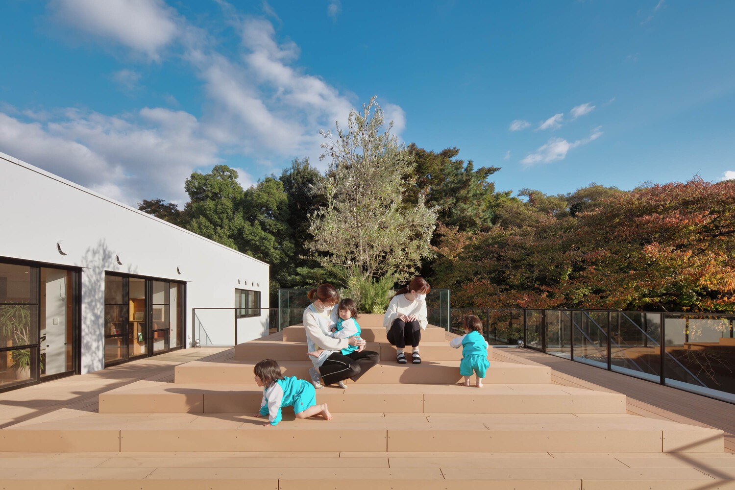 JPP Nursery, by HIBINOSEKKEI, Kids Design Labo, Youji no Shiro 