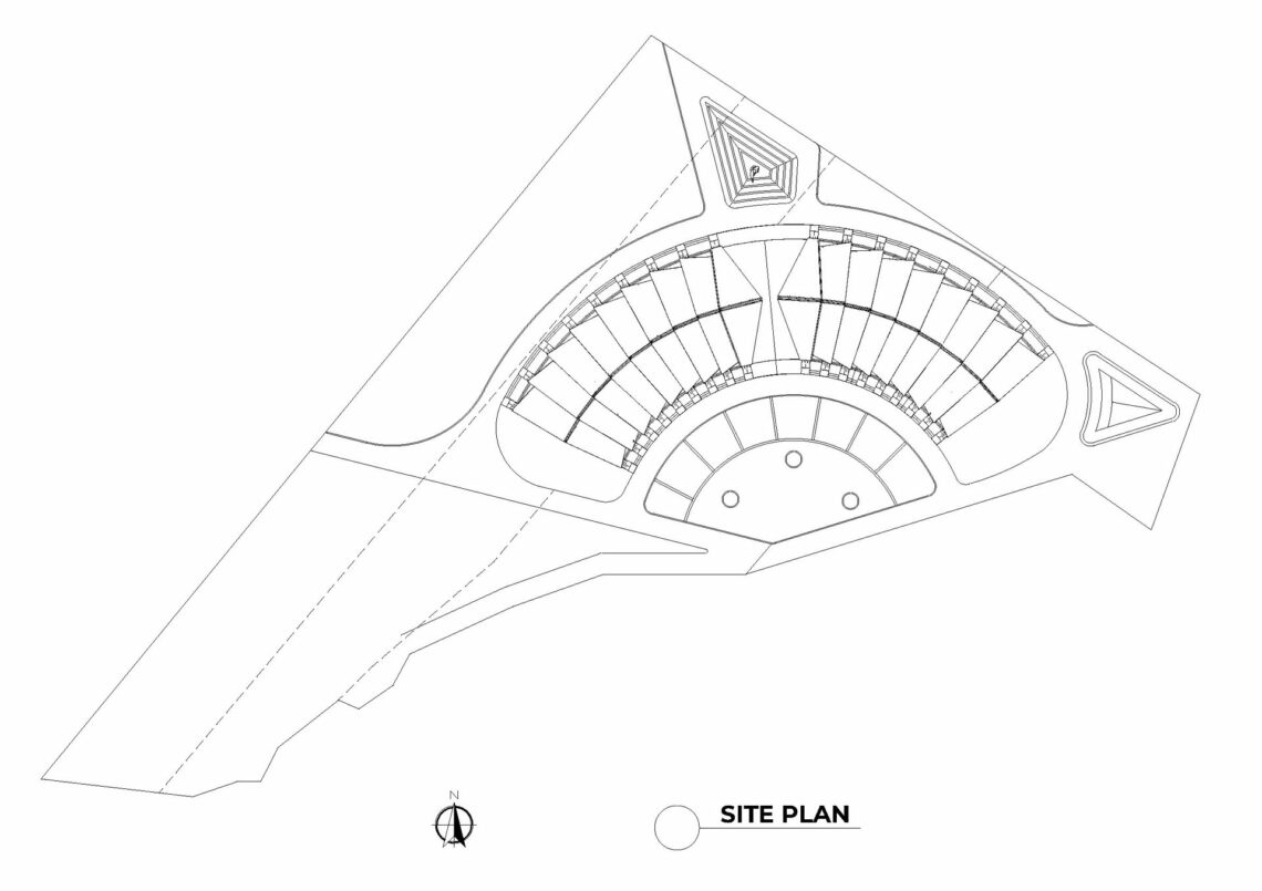 Siteplan of KAKR Hall 