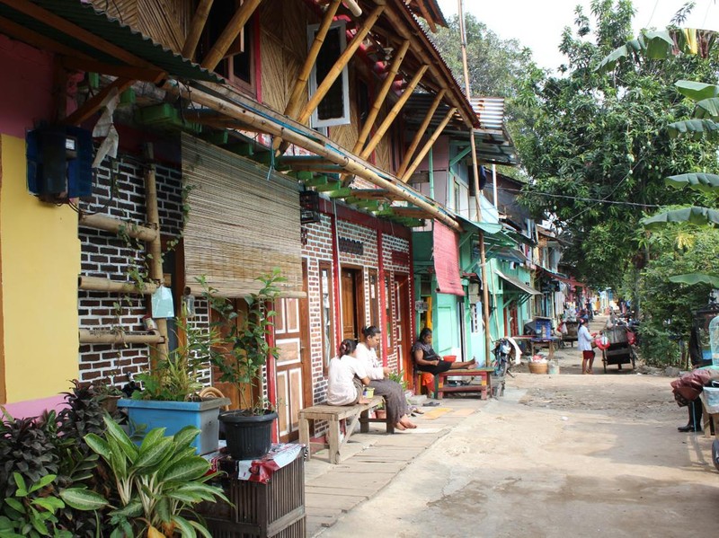 Kampung KAKC after the settlement