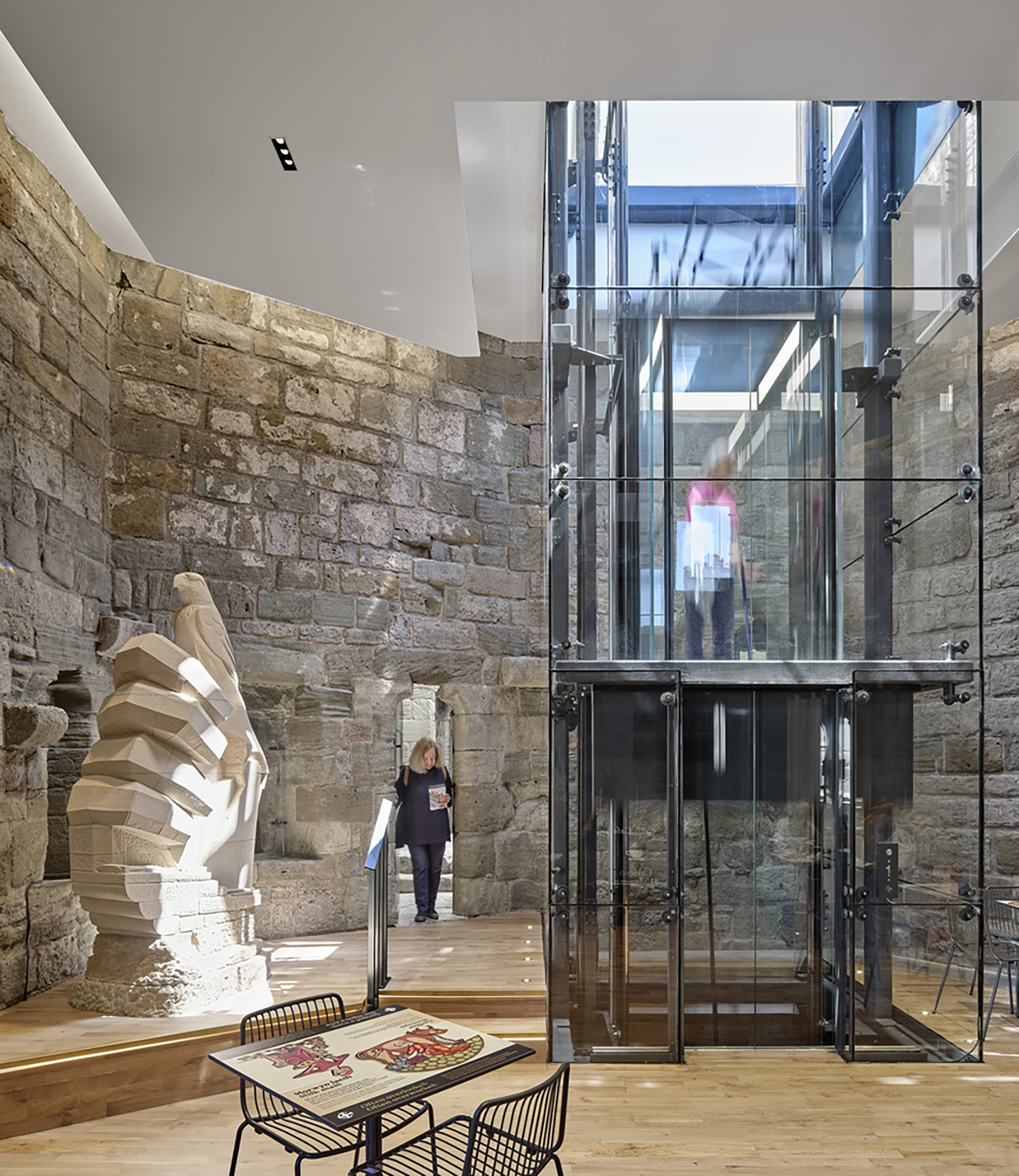 King's Gate Cernarfon Castle, renovated by Buttress 