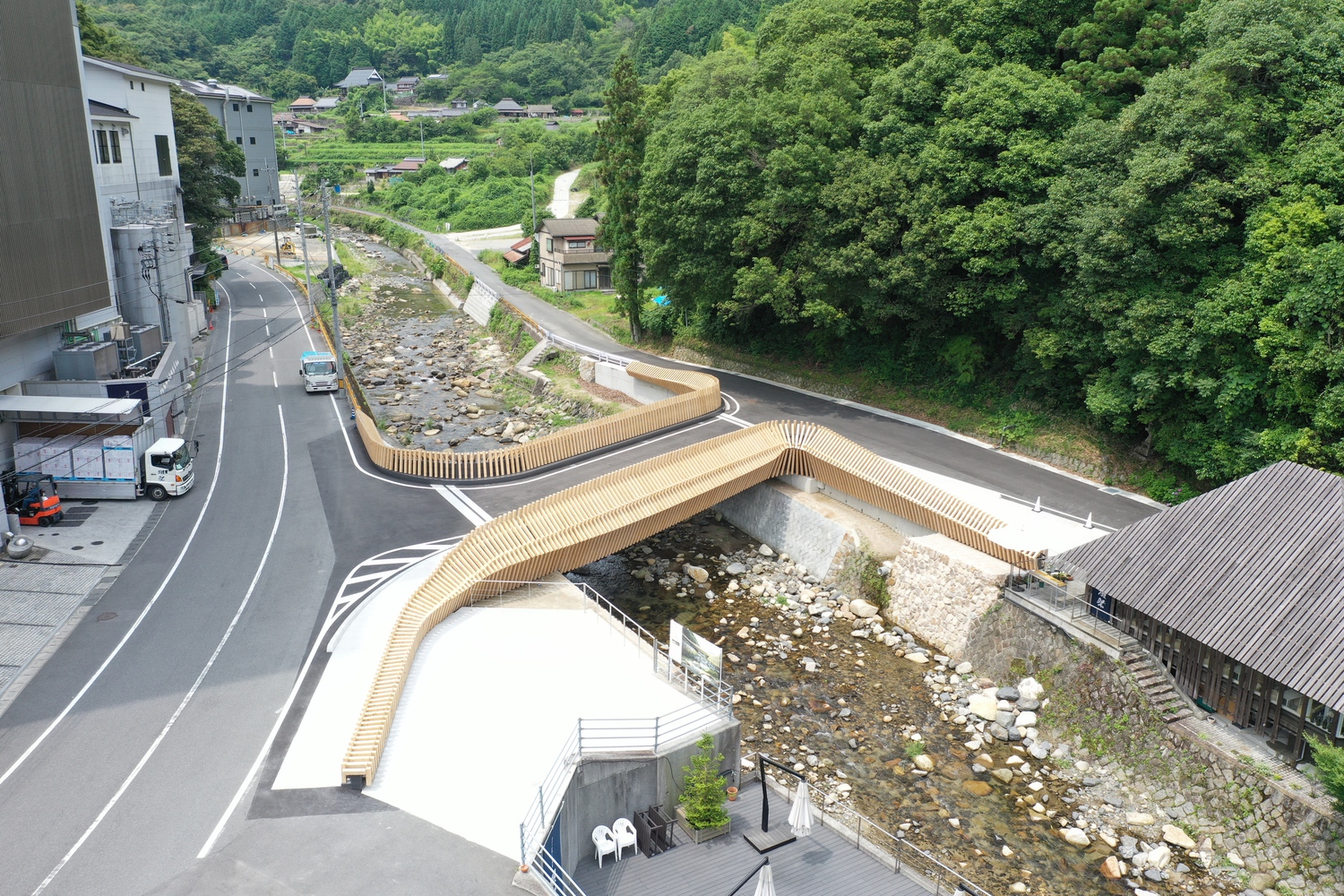 Kusugibashi by Kengo Kuma and AssociatesÂ 