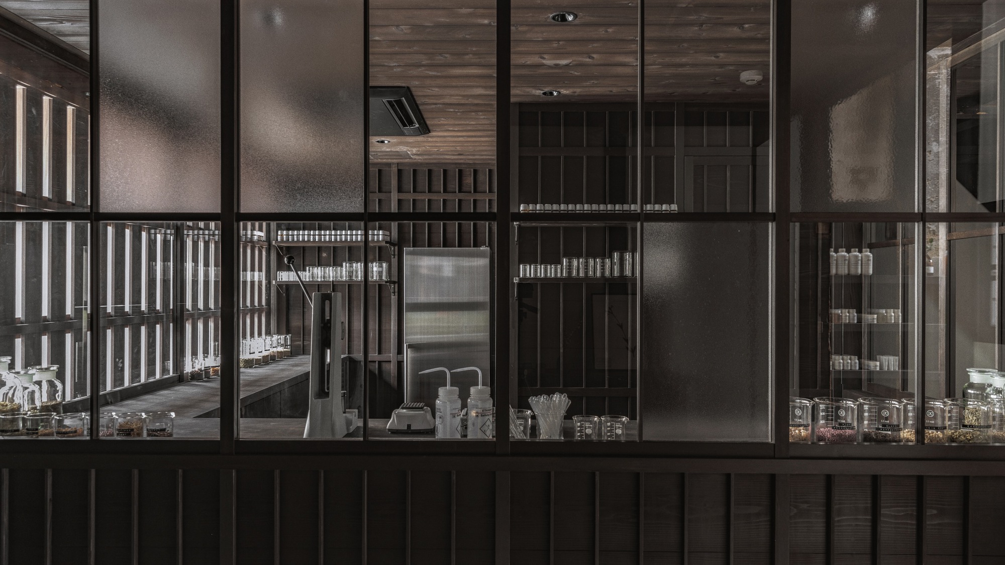 Perfume laboratory of Le Labo Kyoto Machiya