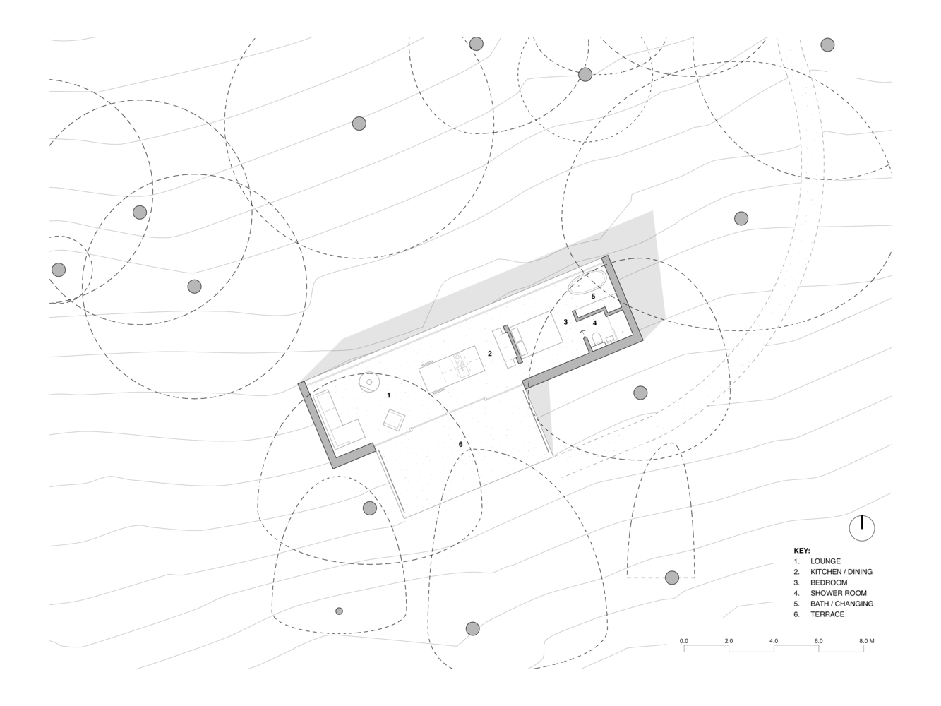 Floor plan, Source by Michael Kendrick Architects