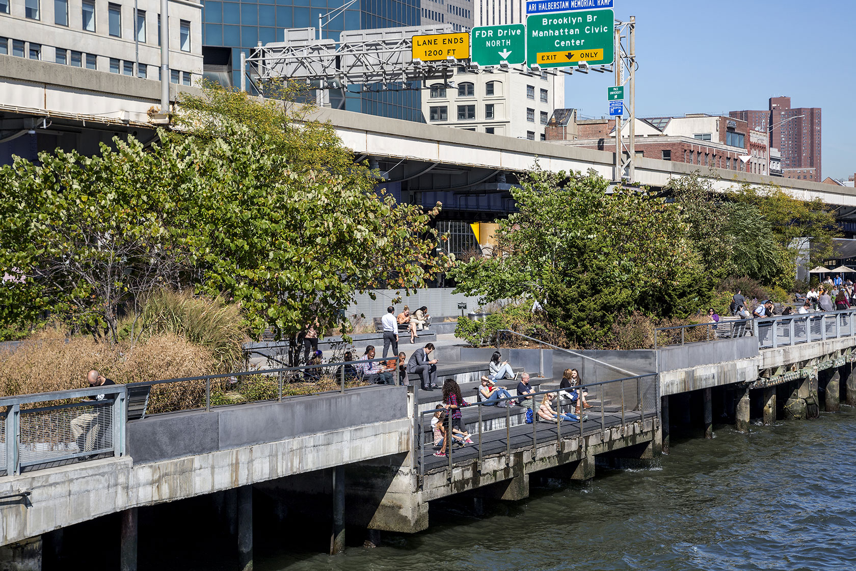 East River Waterfront new public amenities