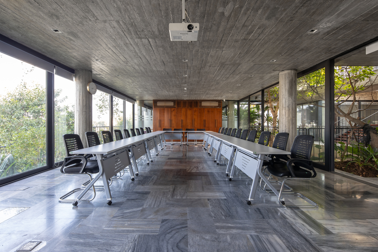 Training Room Interior of Meditation Office, Photo by Hoang Le