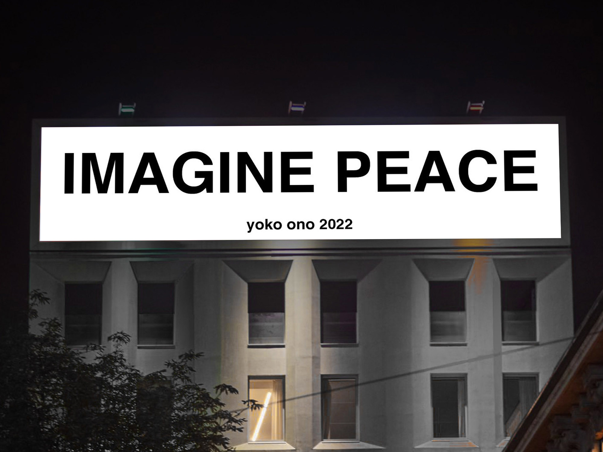 IMAGINE PEACE: Yoko Ono