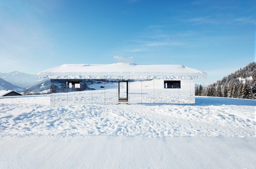 Weather and light changes the way the building looks