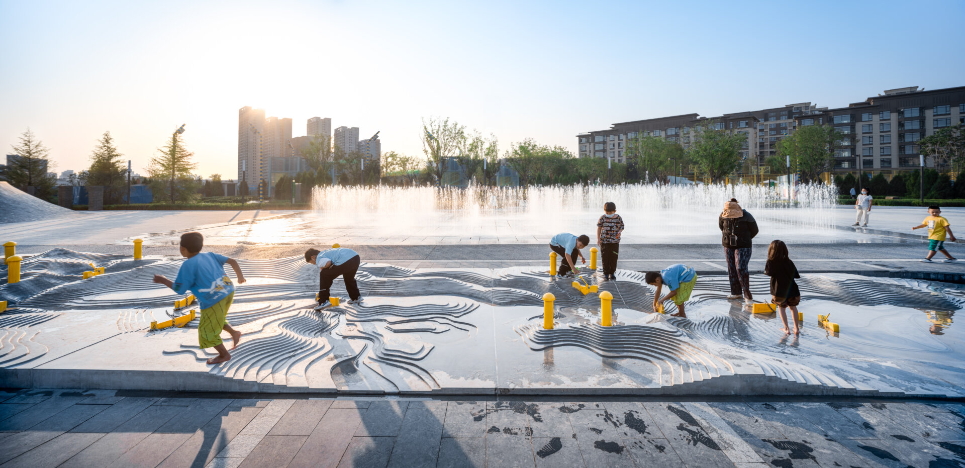 Tianjin 4A Sports Park, a multipurpose play area