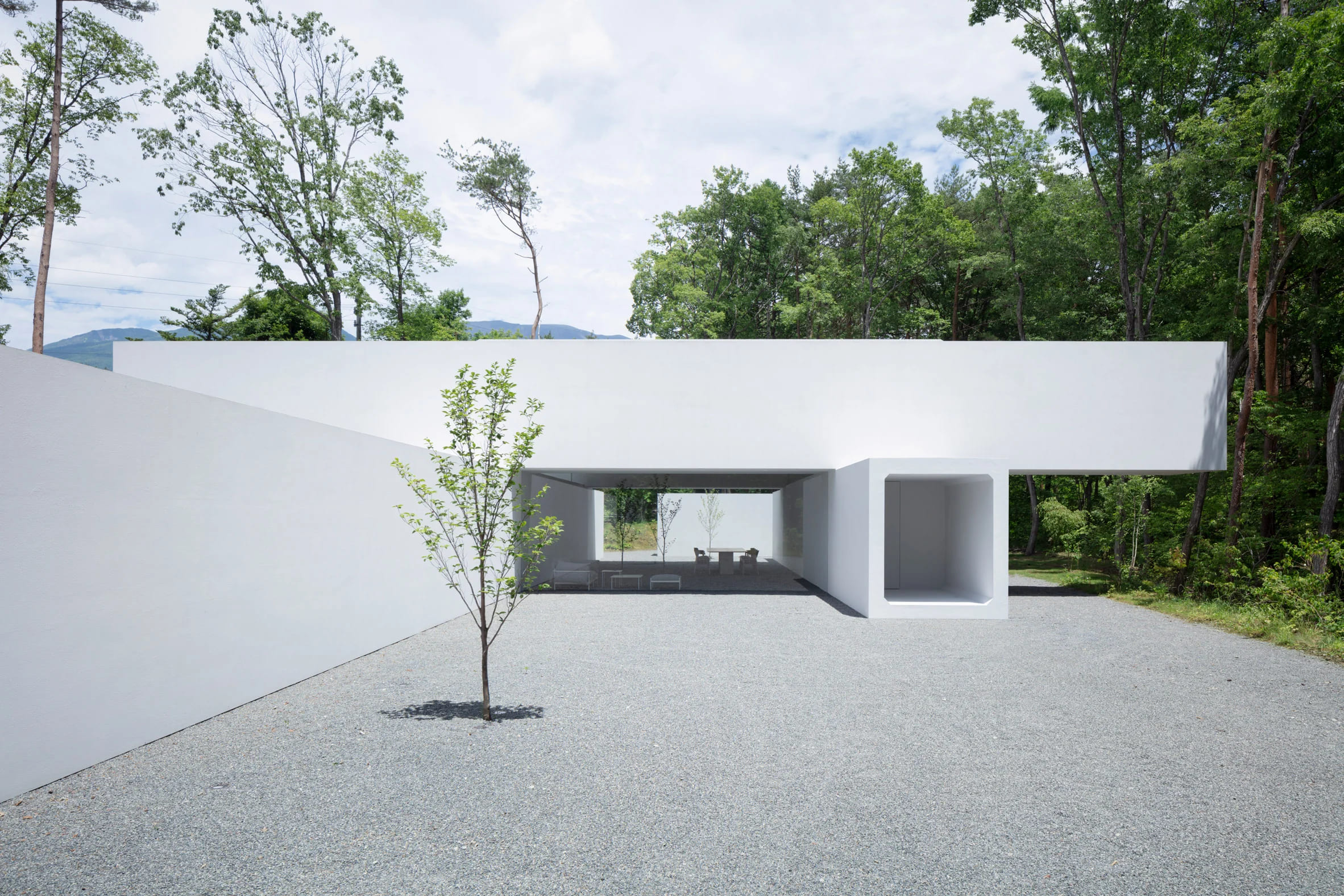 The unclear threshold between exterior and interior of Culvert Guesthouse