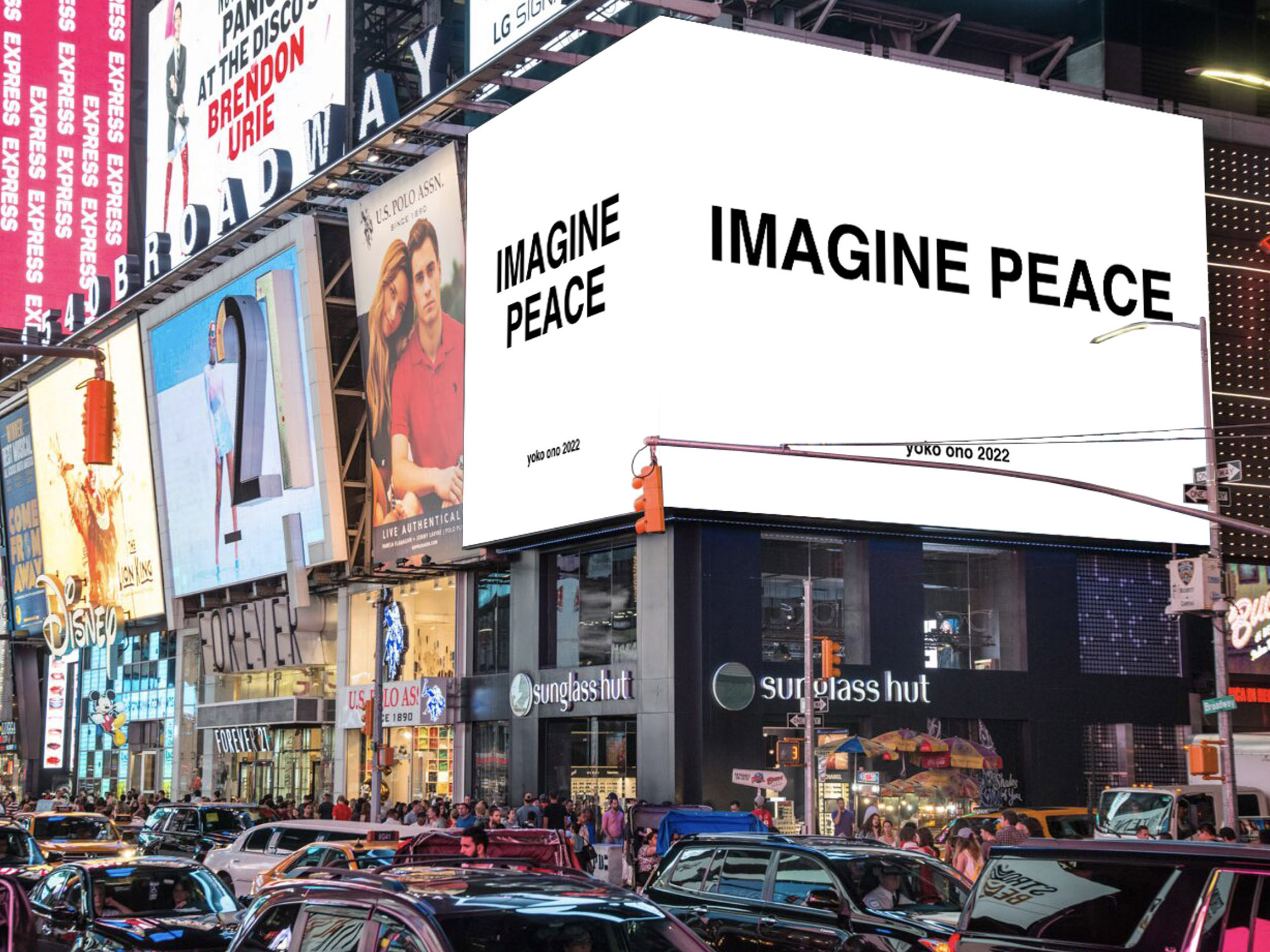 IMAGINE PEACE: Yoko Ono