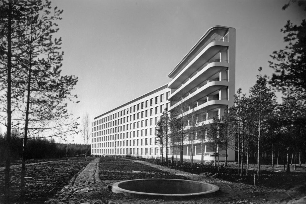 Paimio Sanatorium (cr: Alvar Aalto Museum)