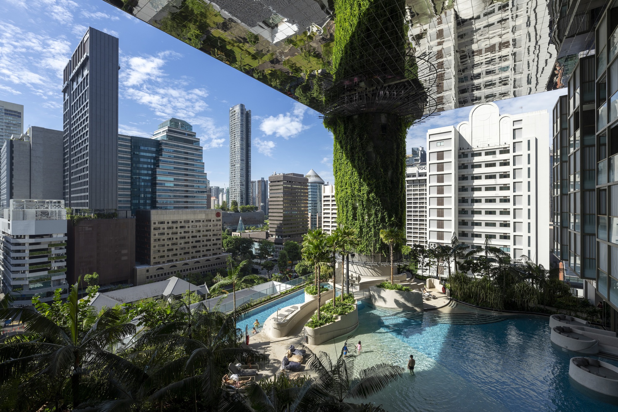 Beach Terrace of Pan Pacific Orchard Hotel