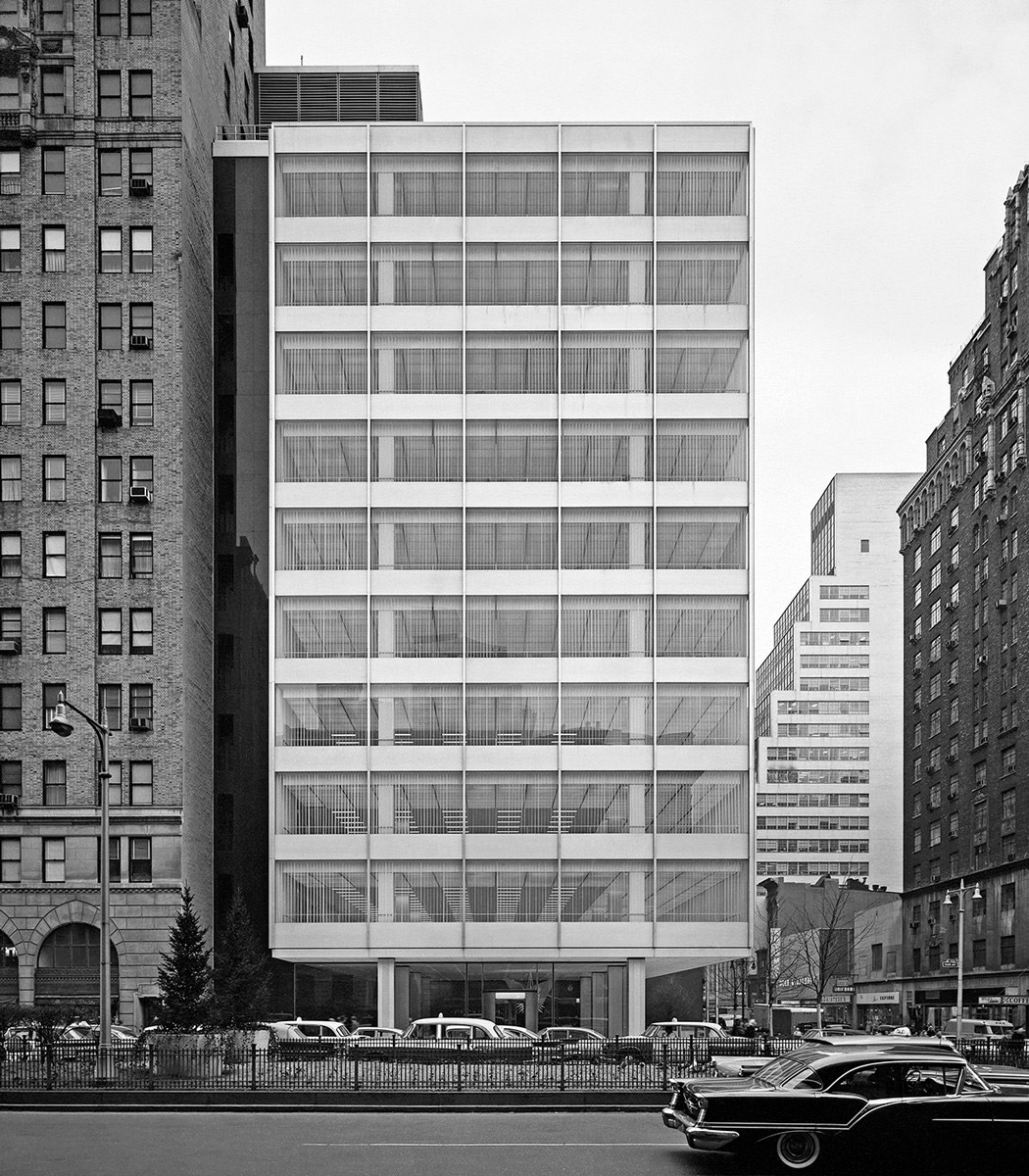 Pepsi-Cola Headquarters by SOM (Photograph by Ezra Stoller)